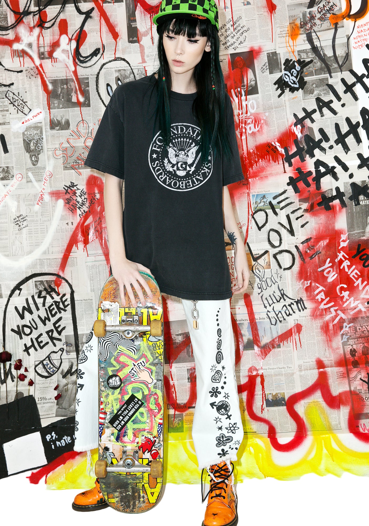 Vintage Foundation Skateboards Tee – Dolls Kill