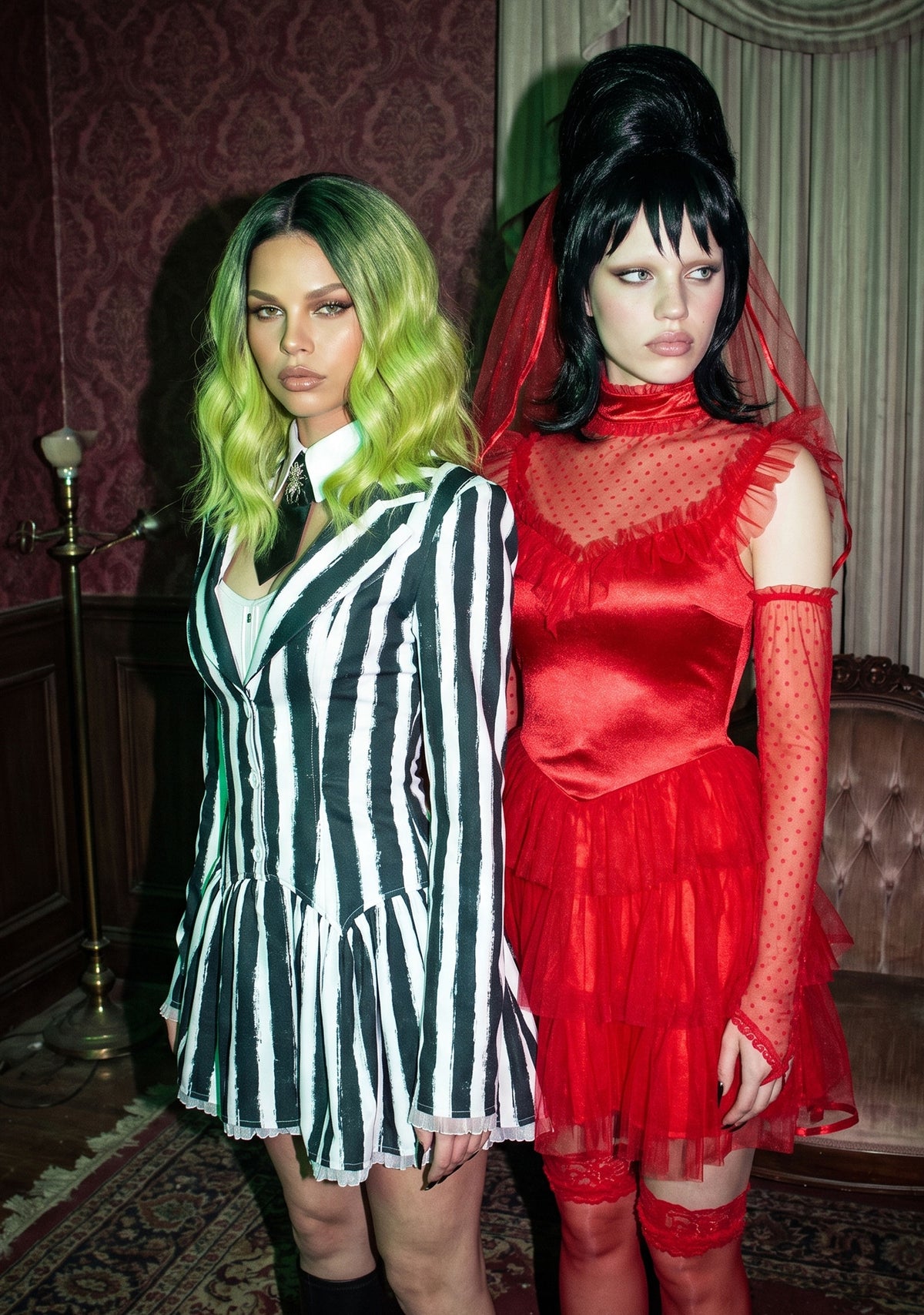 Beetle Striped Dress Costume
