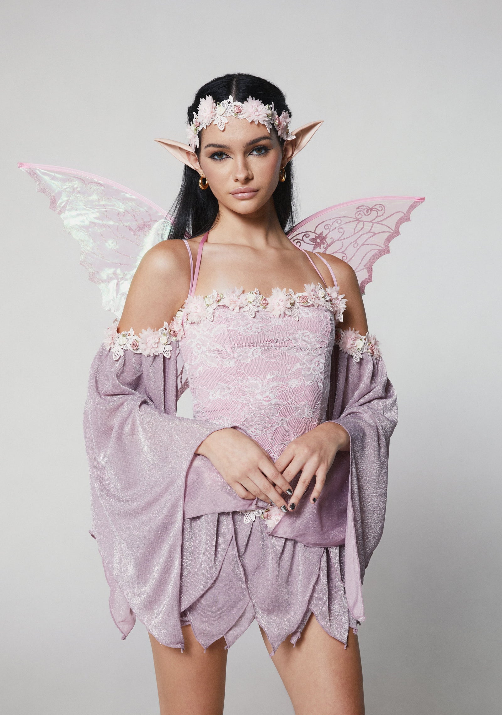 Woodland Fairy Costume with Flower Crown