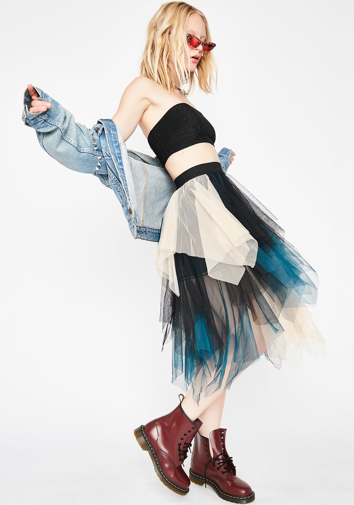 Tulle Midi Skirt – Dolls Kill
