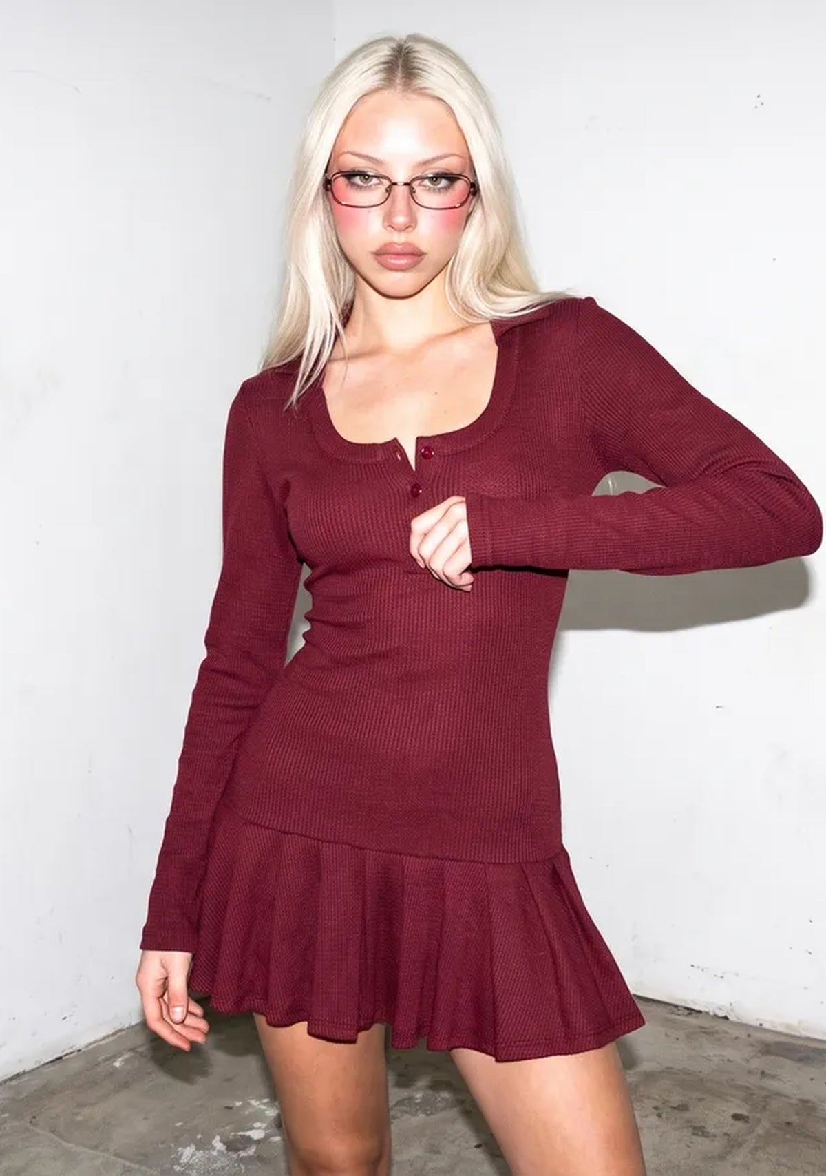 Class Dismissed Mini Dress - Red