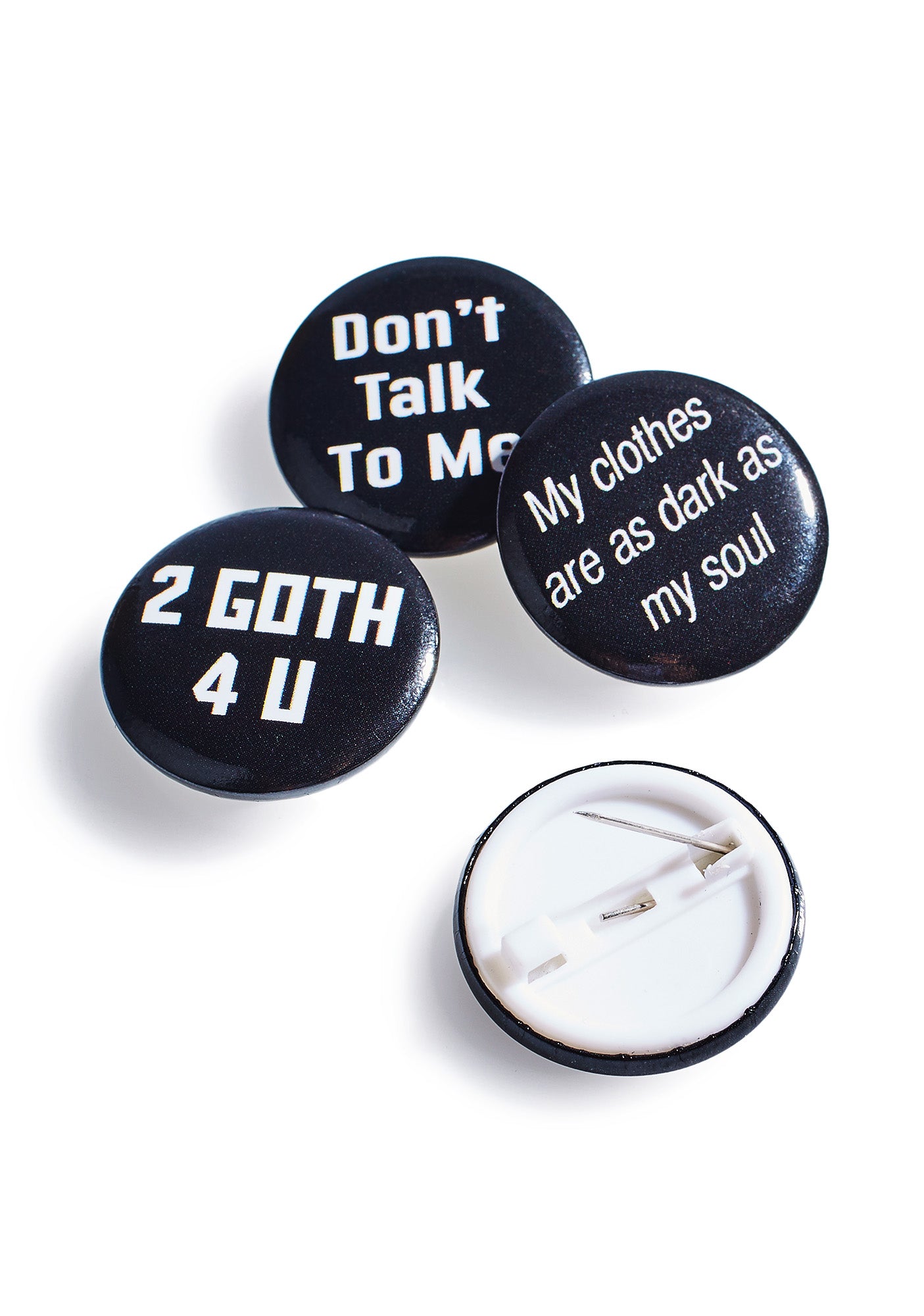Too Goth Pin Pack – Dolls Kill