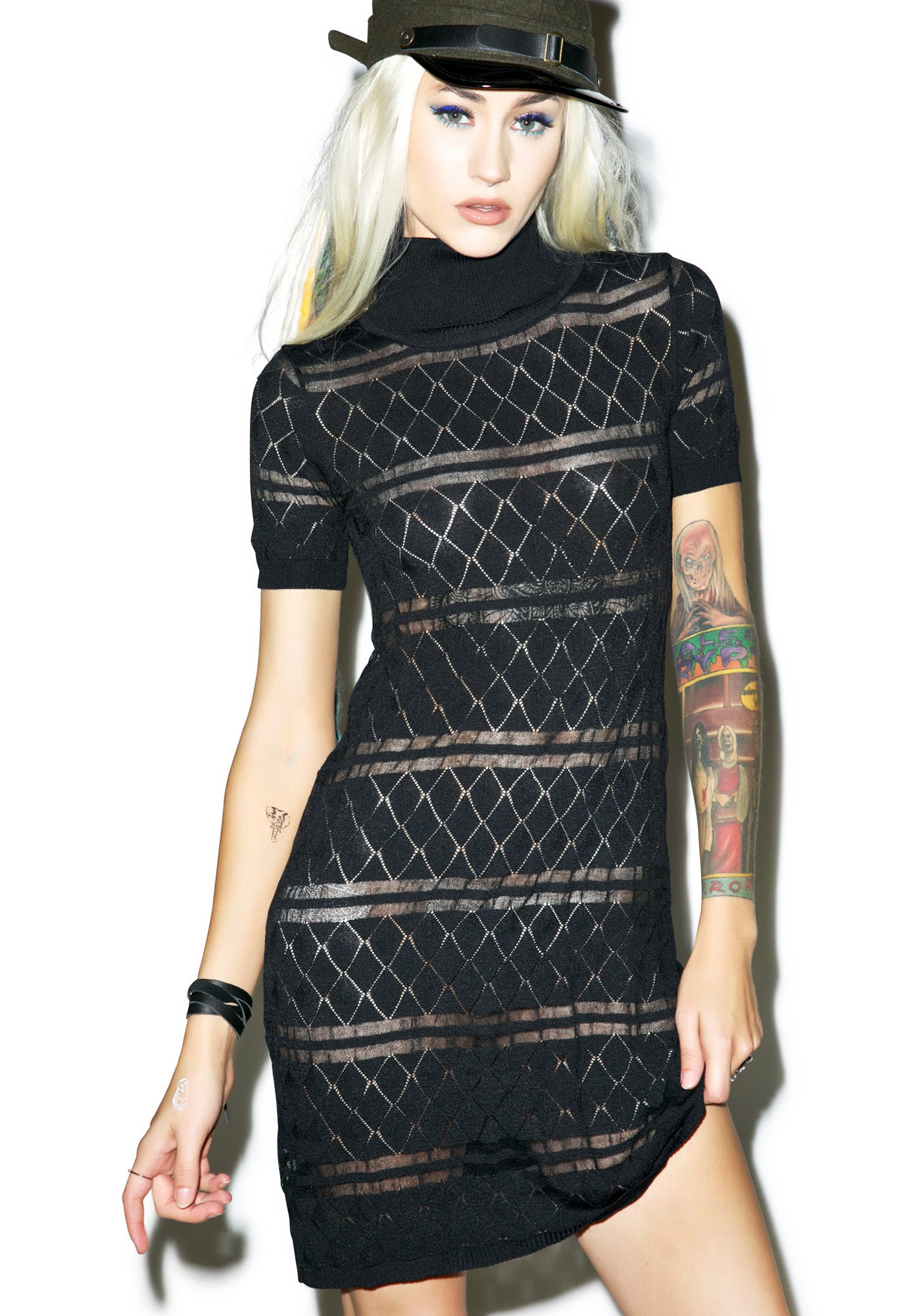 Stevie Turtleneck Dress – Dolls Kill