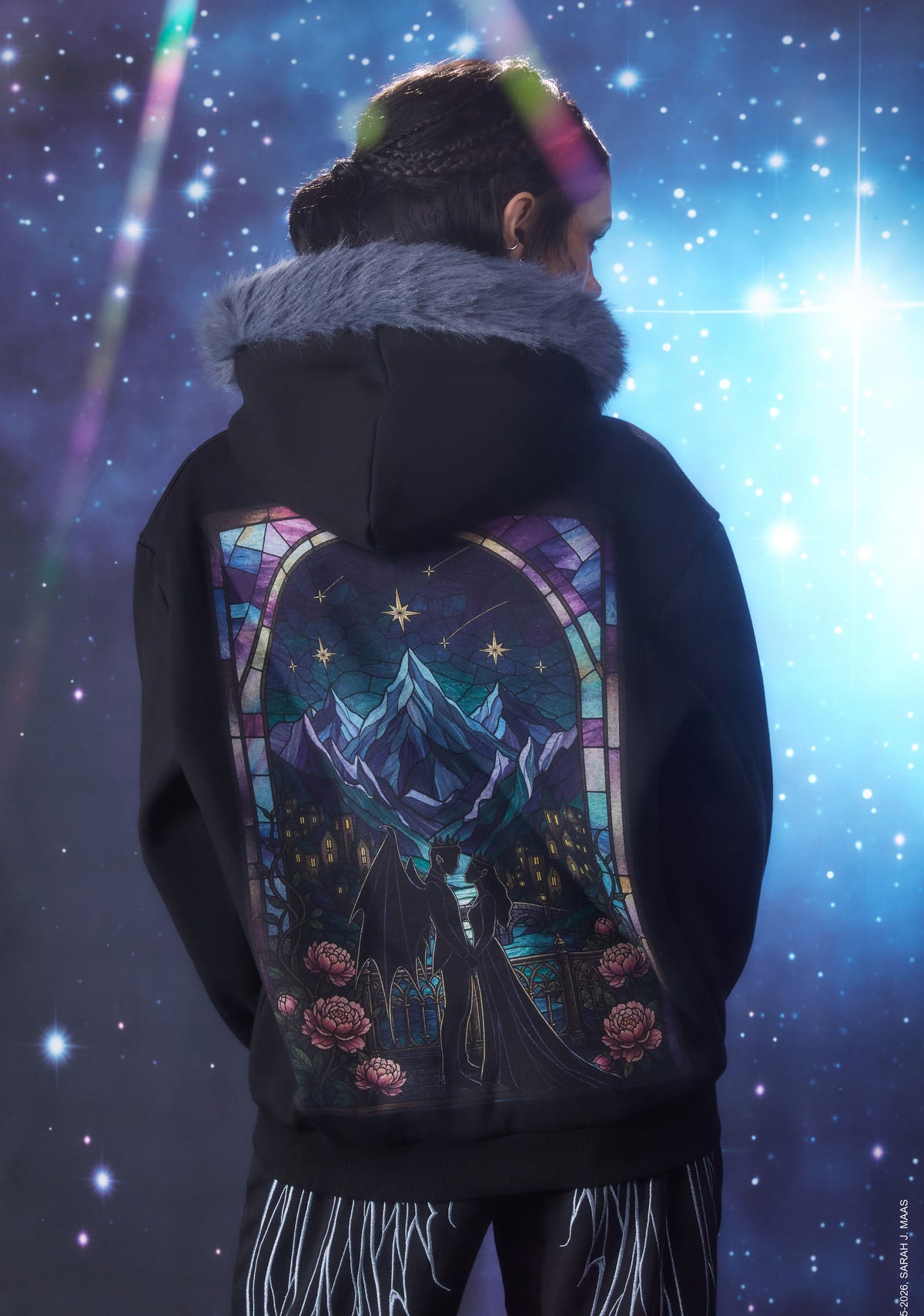 Velaris™  , The City of Starlight Zip Hoodie