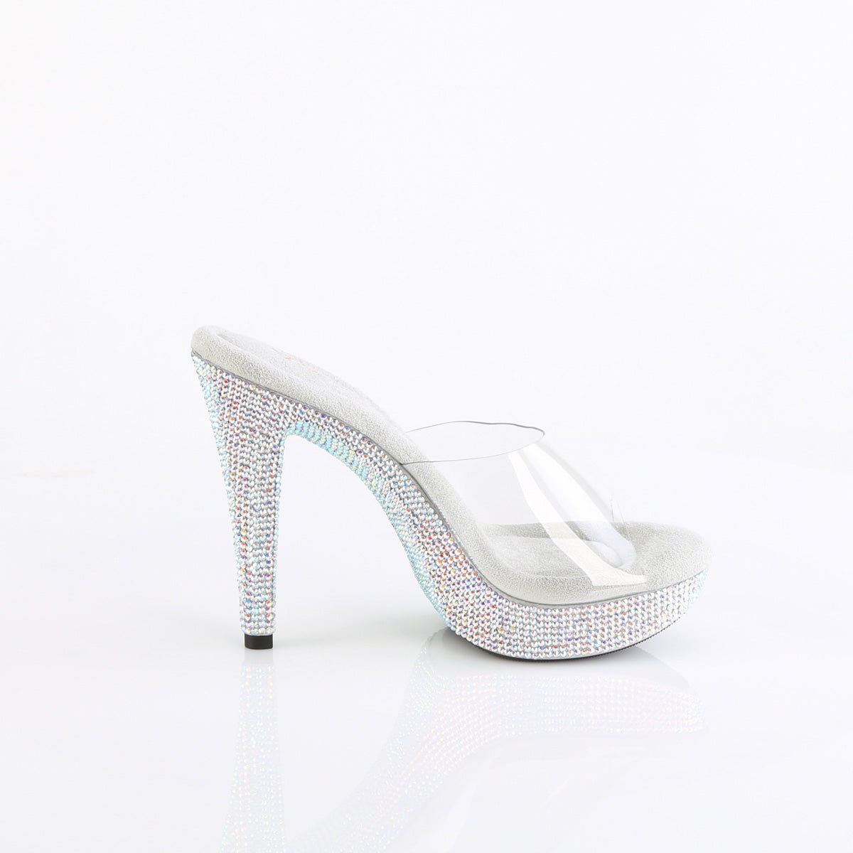 Cocktail-501 Platform Heels - Silver