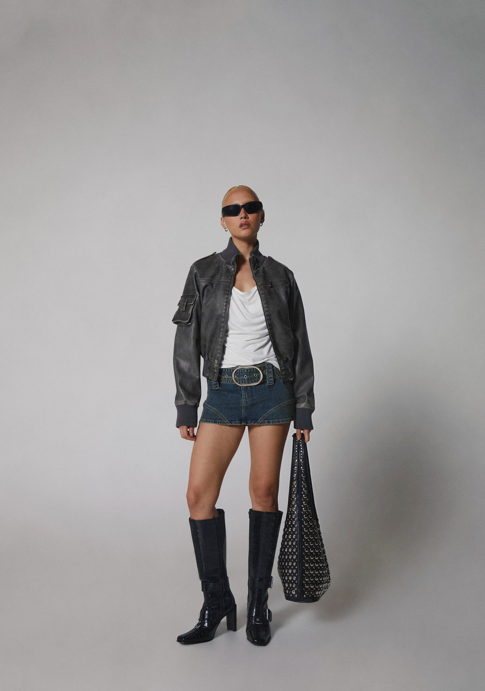 Street Babe Knee High Boots