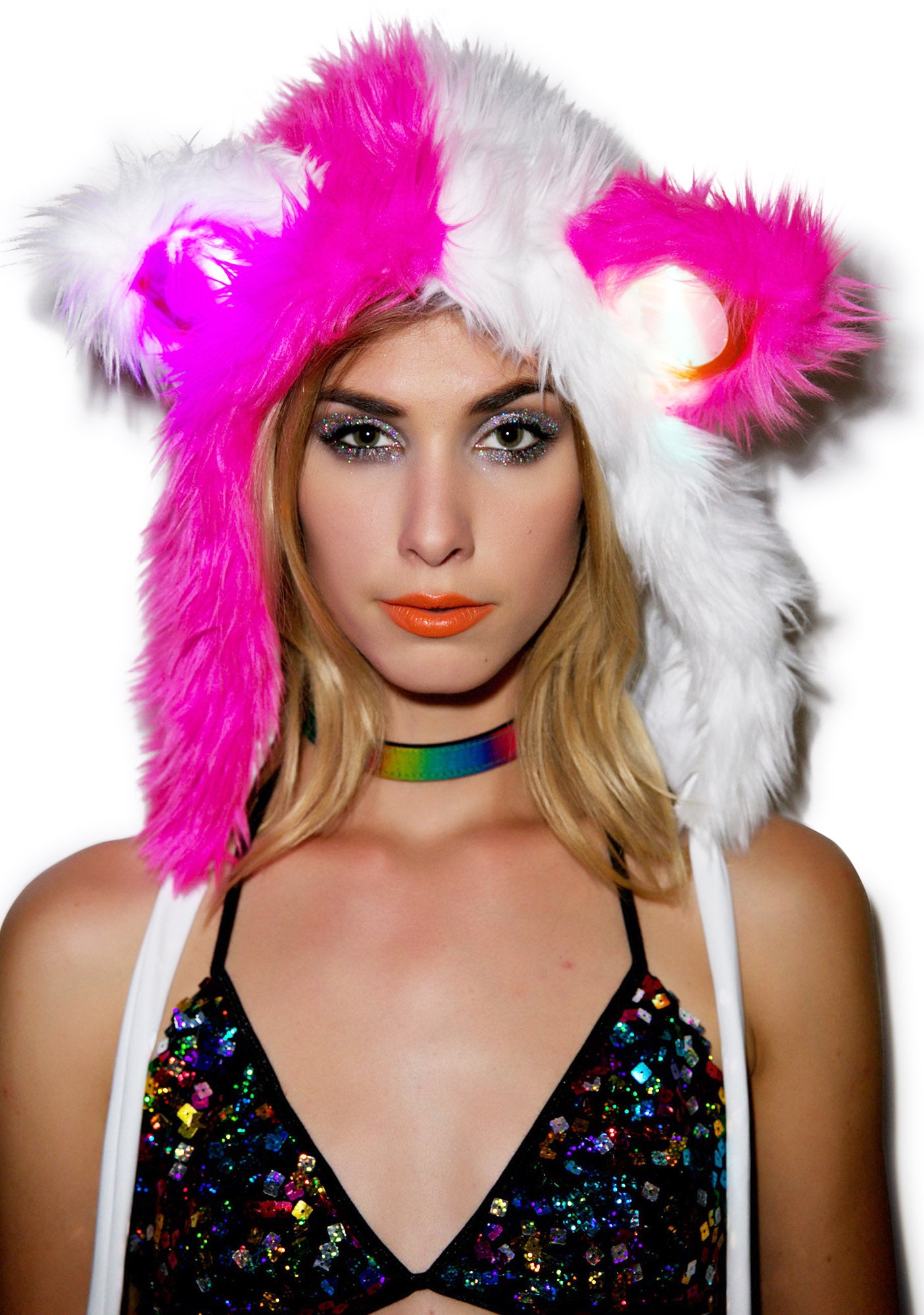 Gettin' Freaky Faux Fur Hood - Black – Dolls Kill