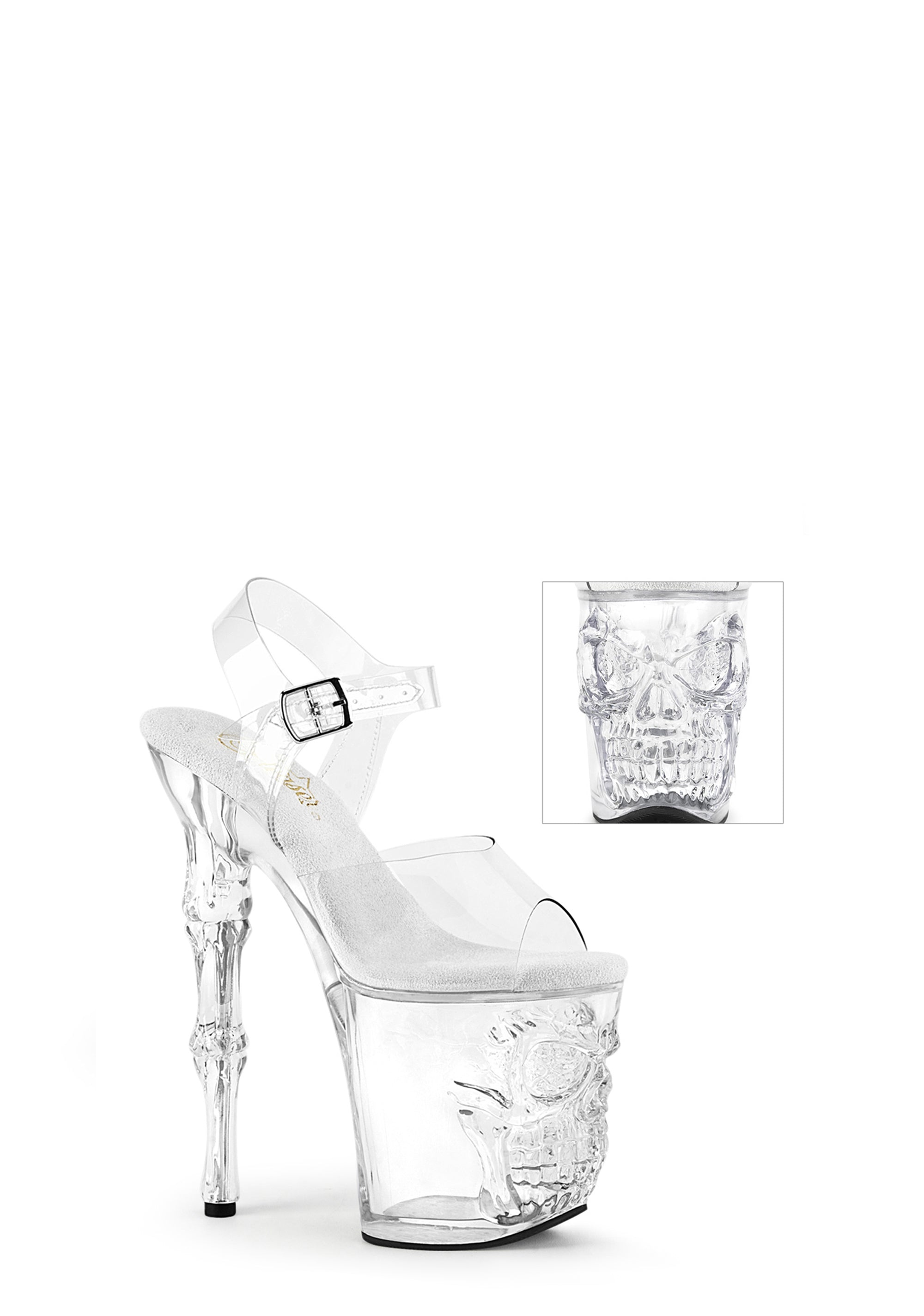 Rapture Clear Platform Heels