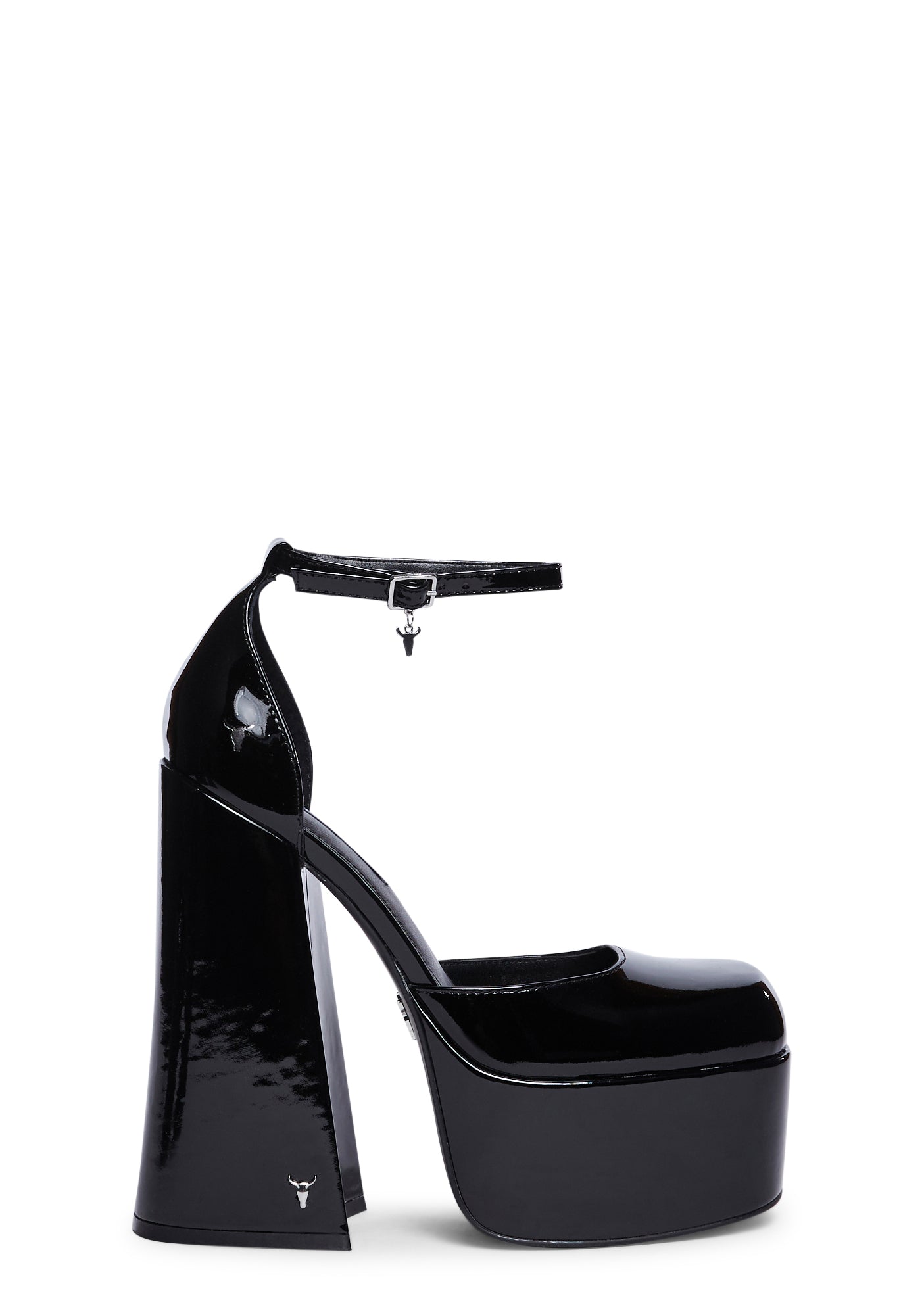 Diamonds Patent Leather Heels