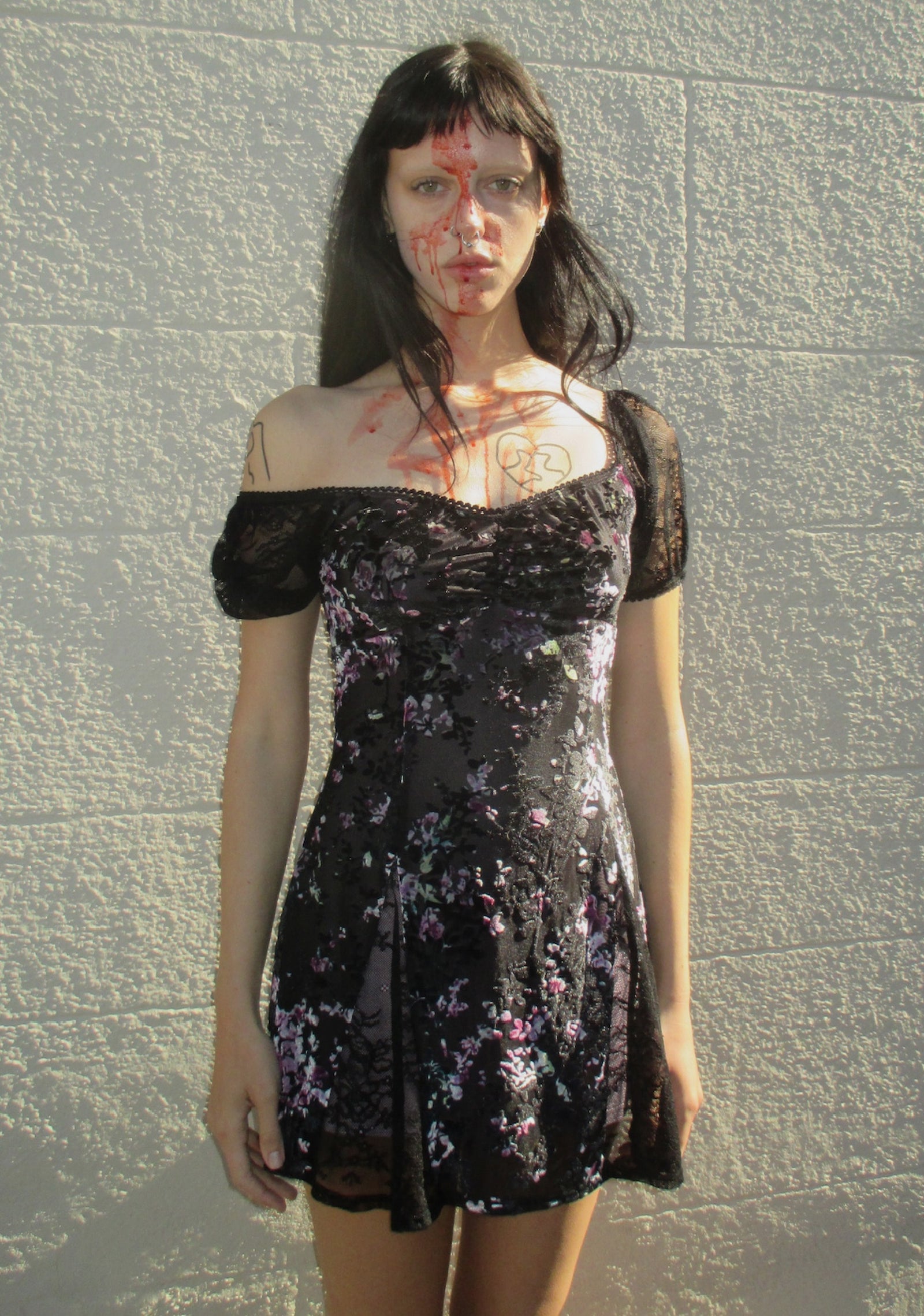 Defiant Love Mini Dress - Purple