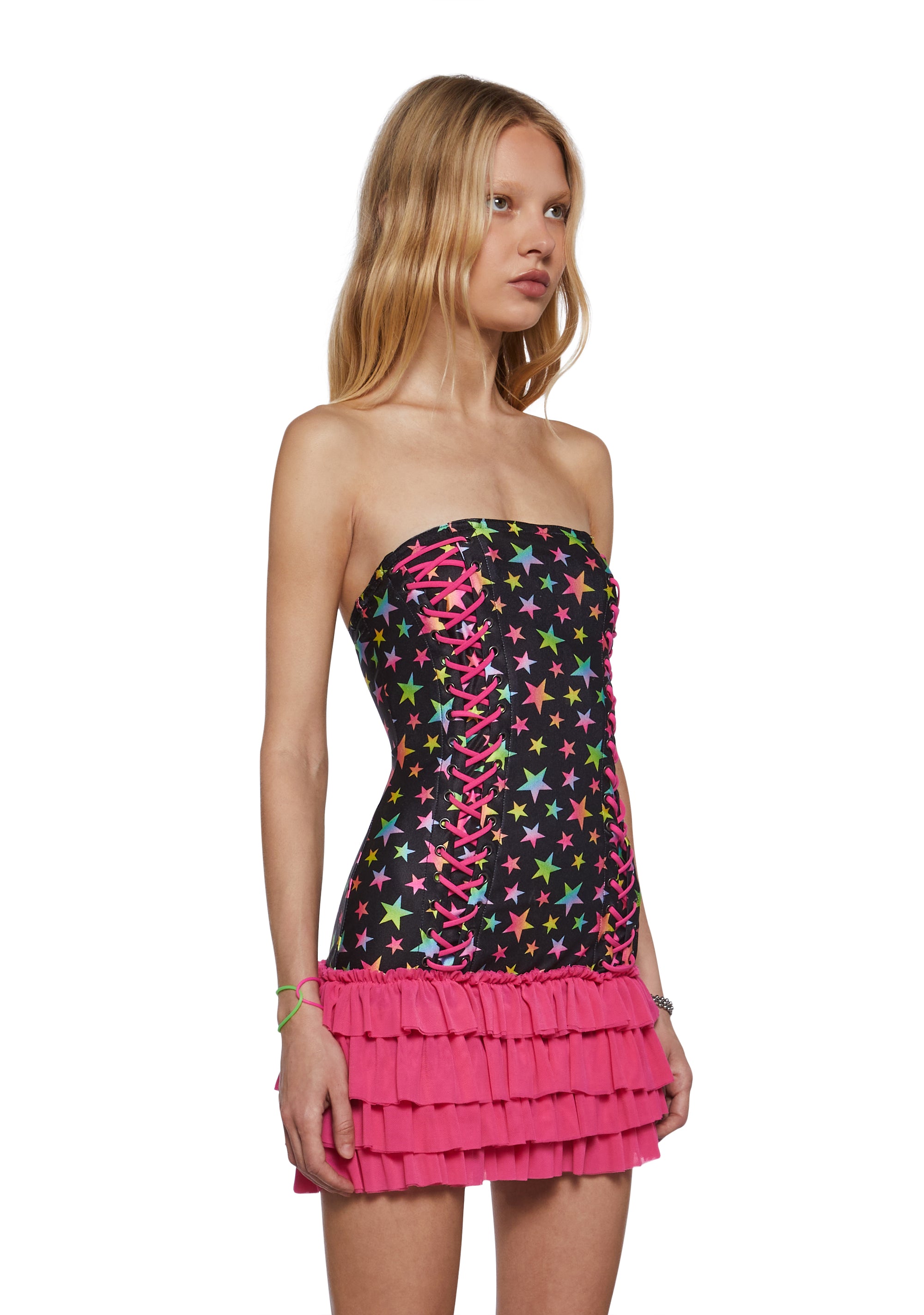 Colorburst Circus Mini Dress