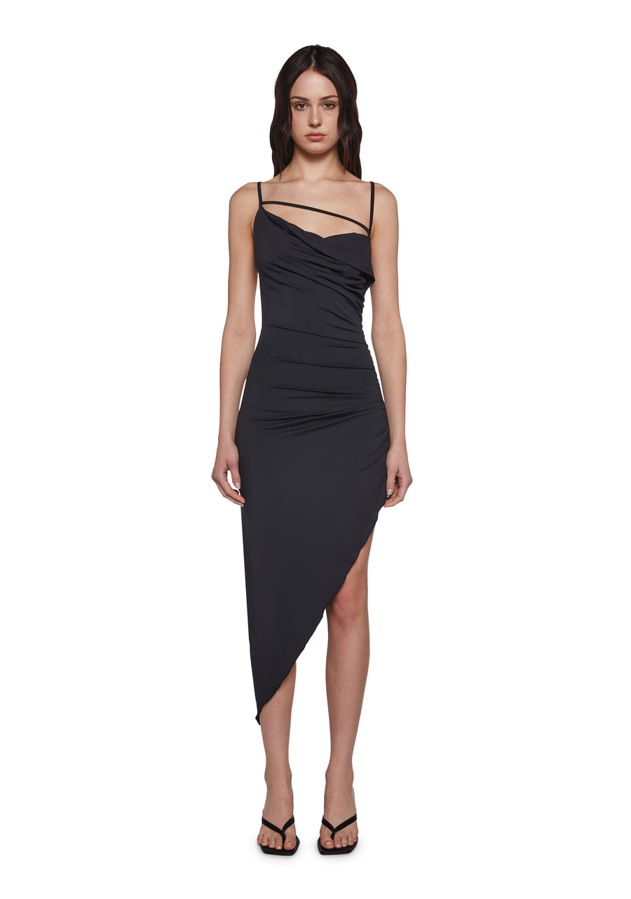 Sofie Belted Skirt - Black