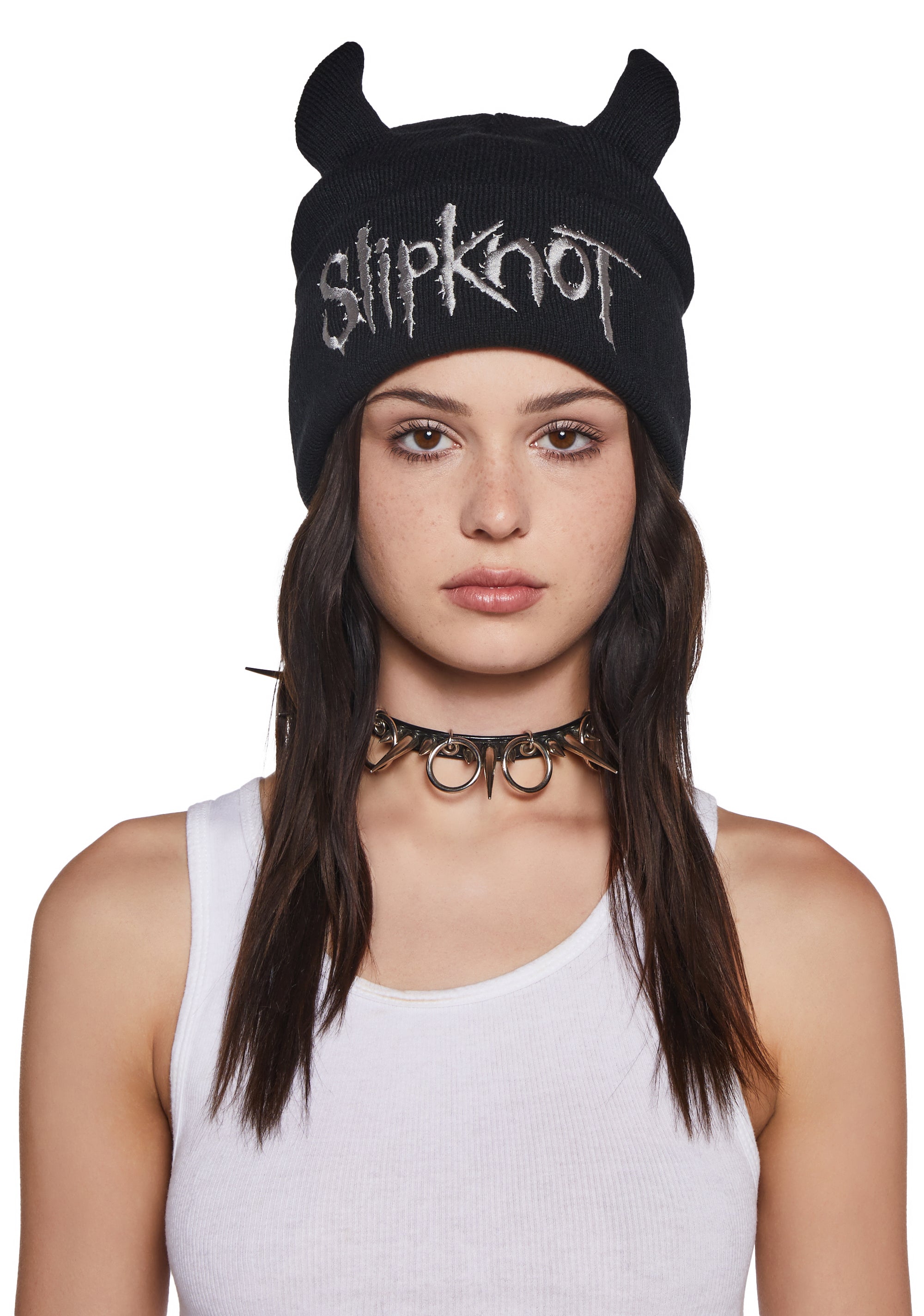 Hive Mind Horned Beanie