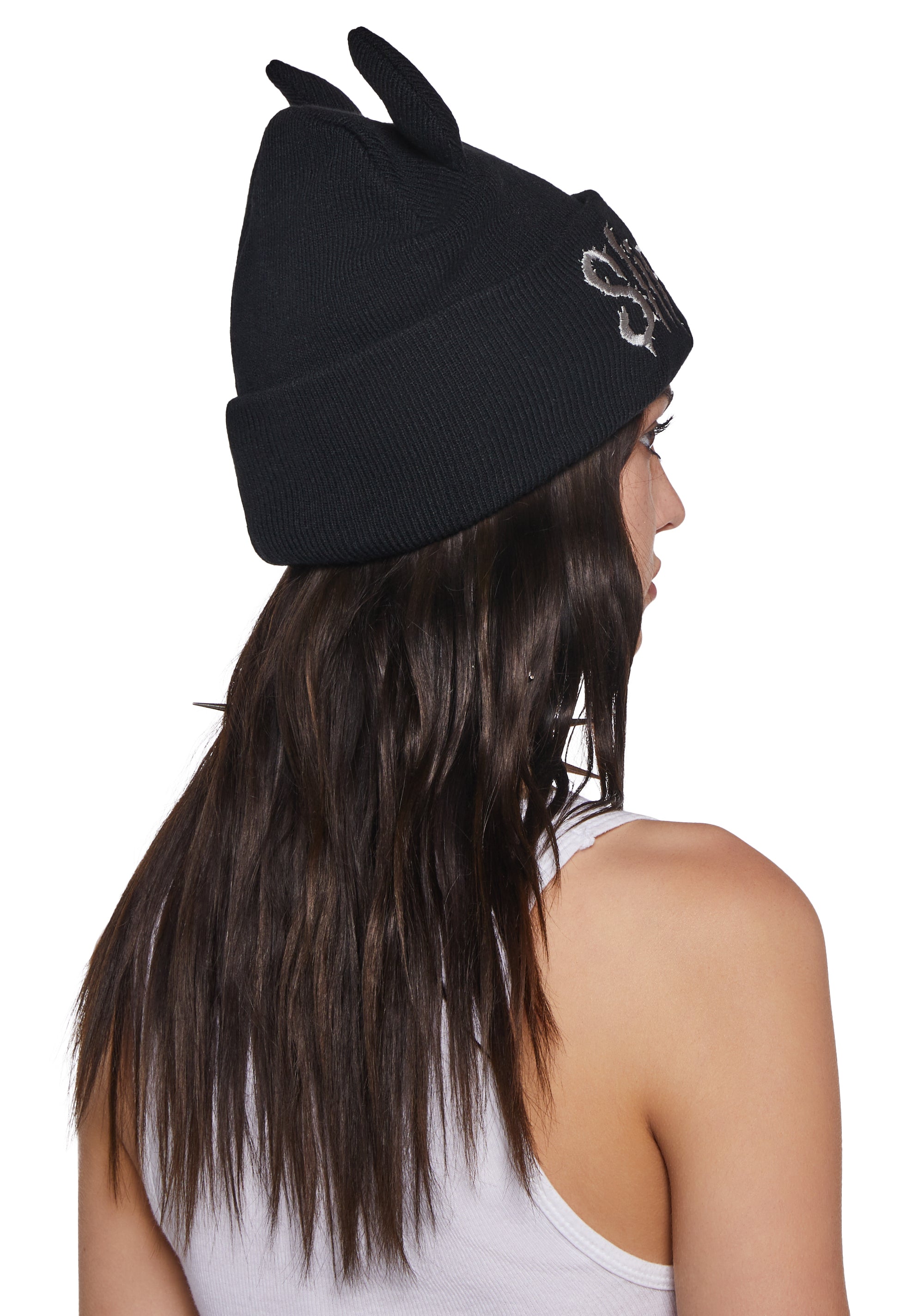 Hive Mind Horned Beanie