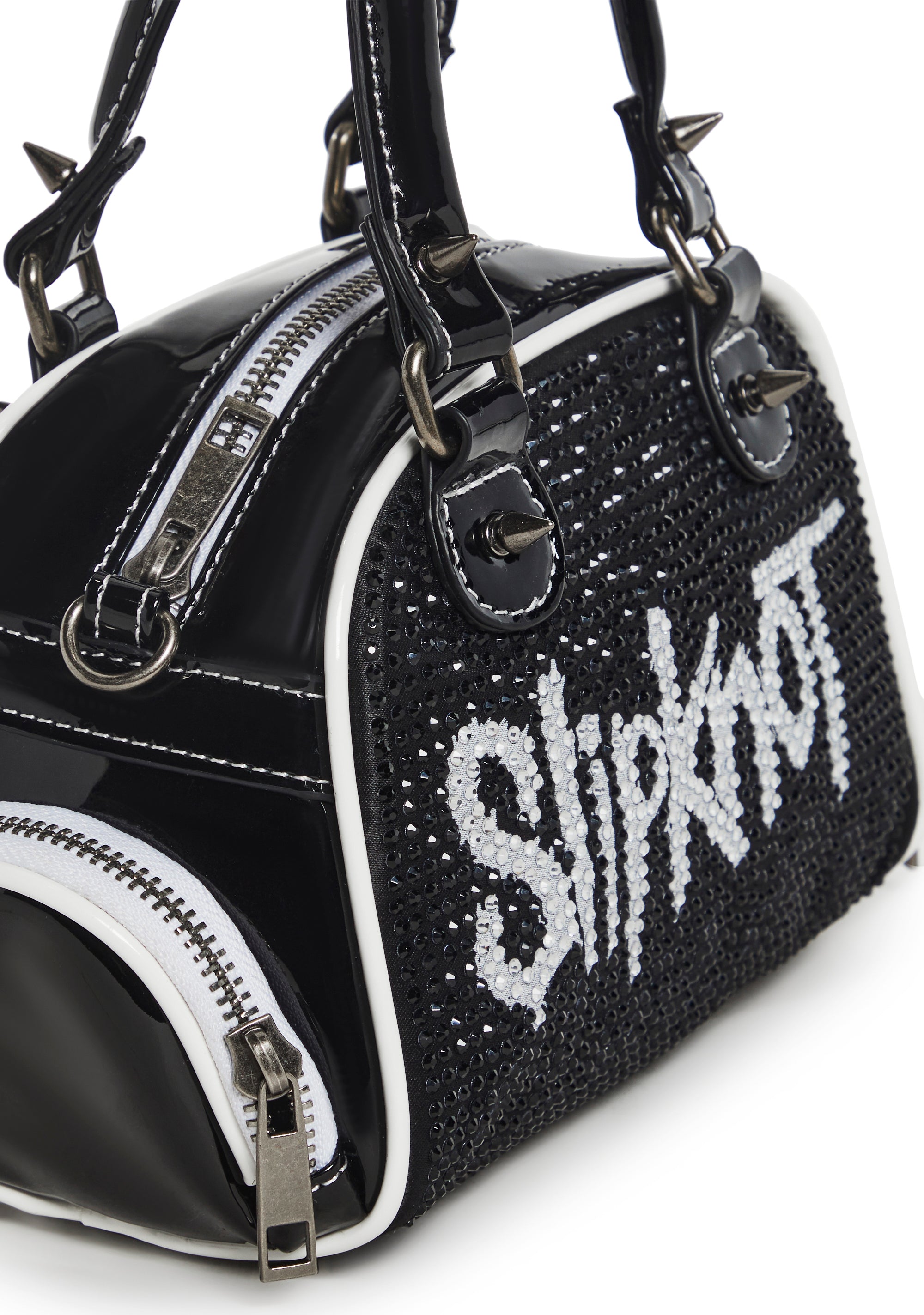 Before I Forget Bowler Bag - White