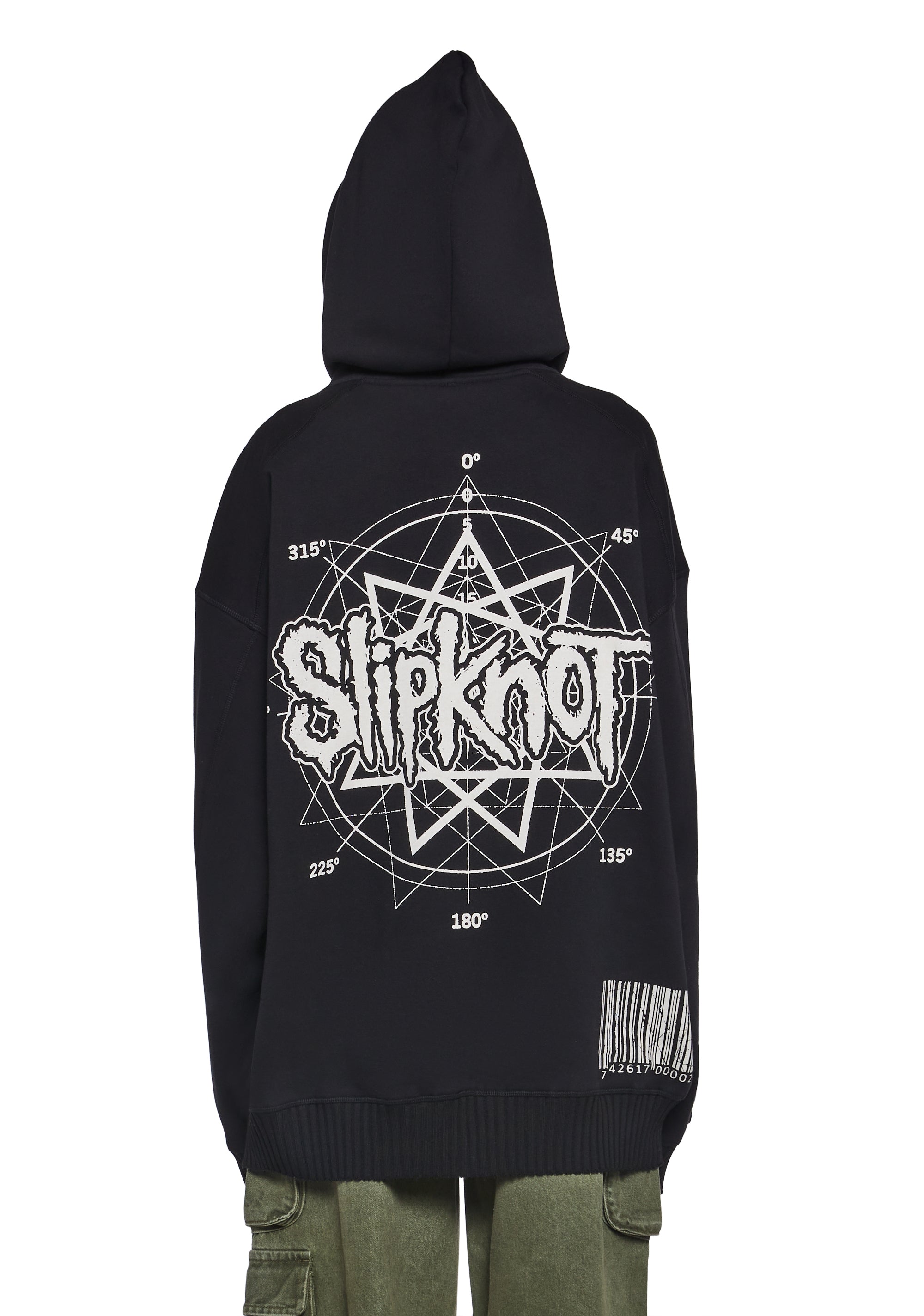Dolls Kill x Slipknot Mummy Graphic Hoodie - Black