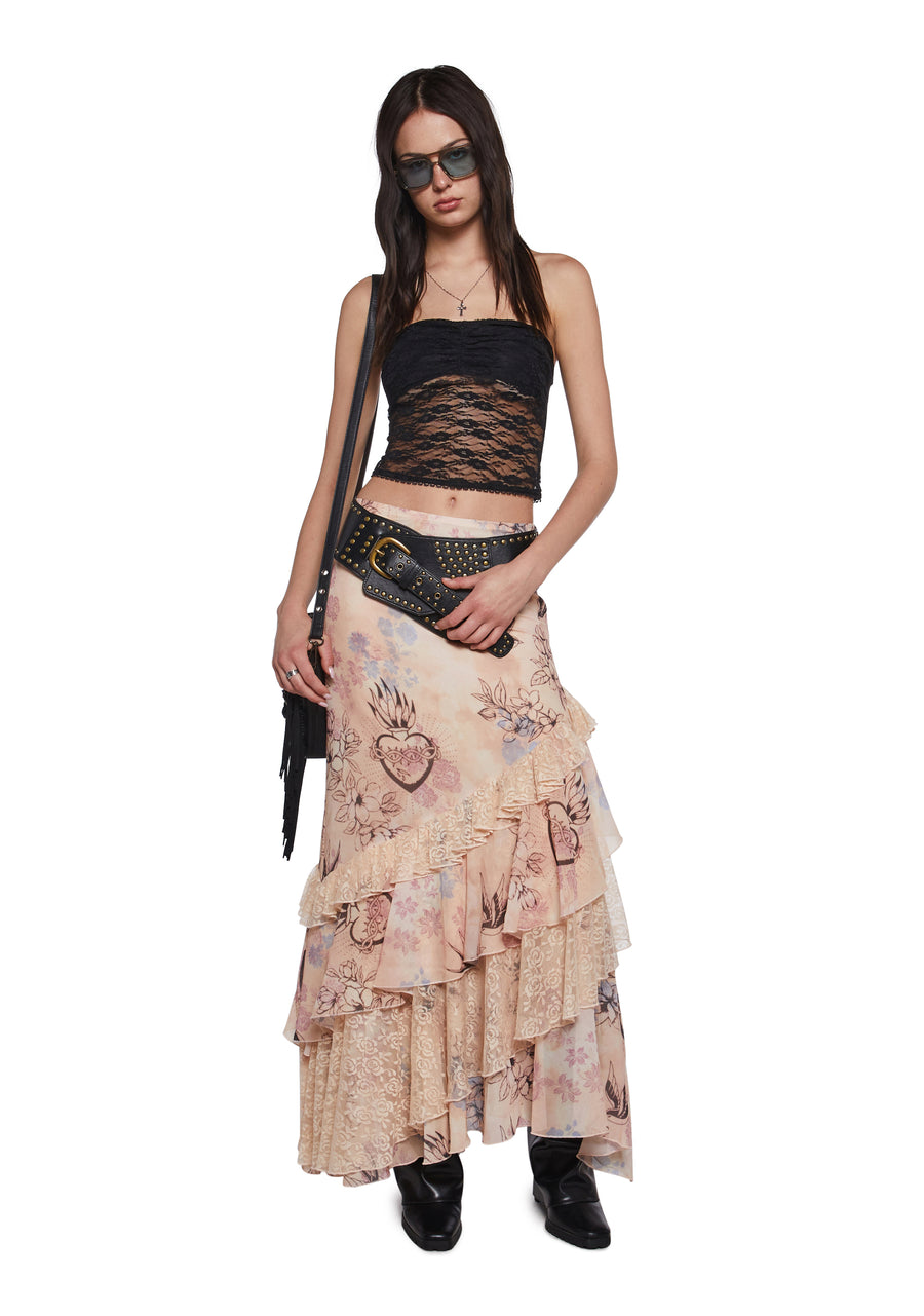 Beside Me Maxi Skirt - alternate