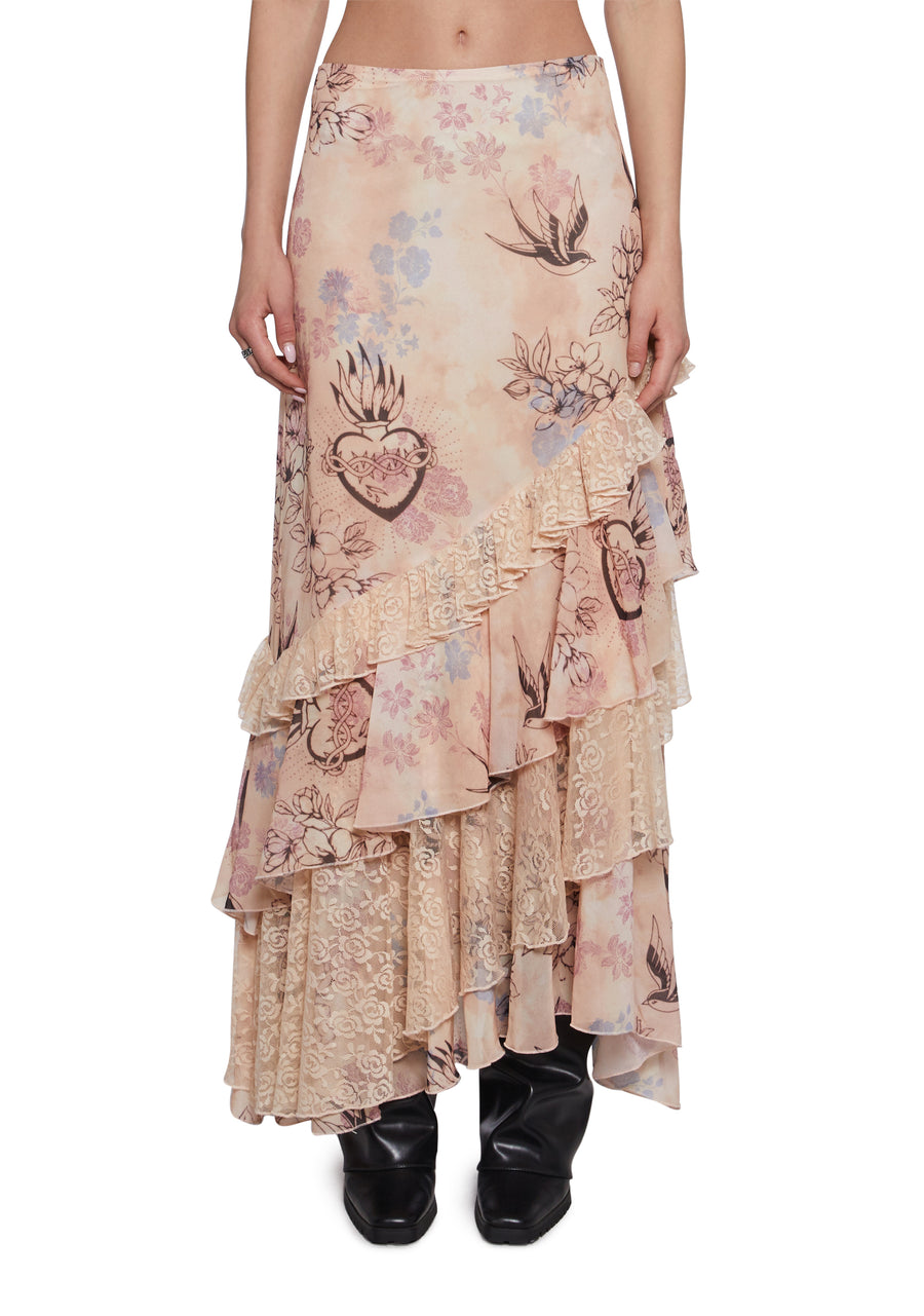 Beside Me Maxi Skirt