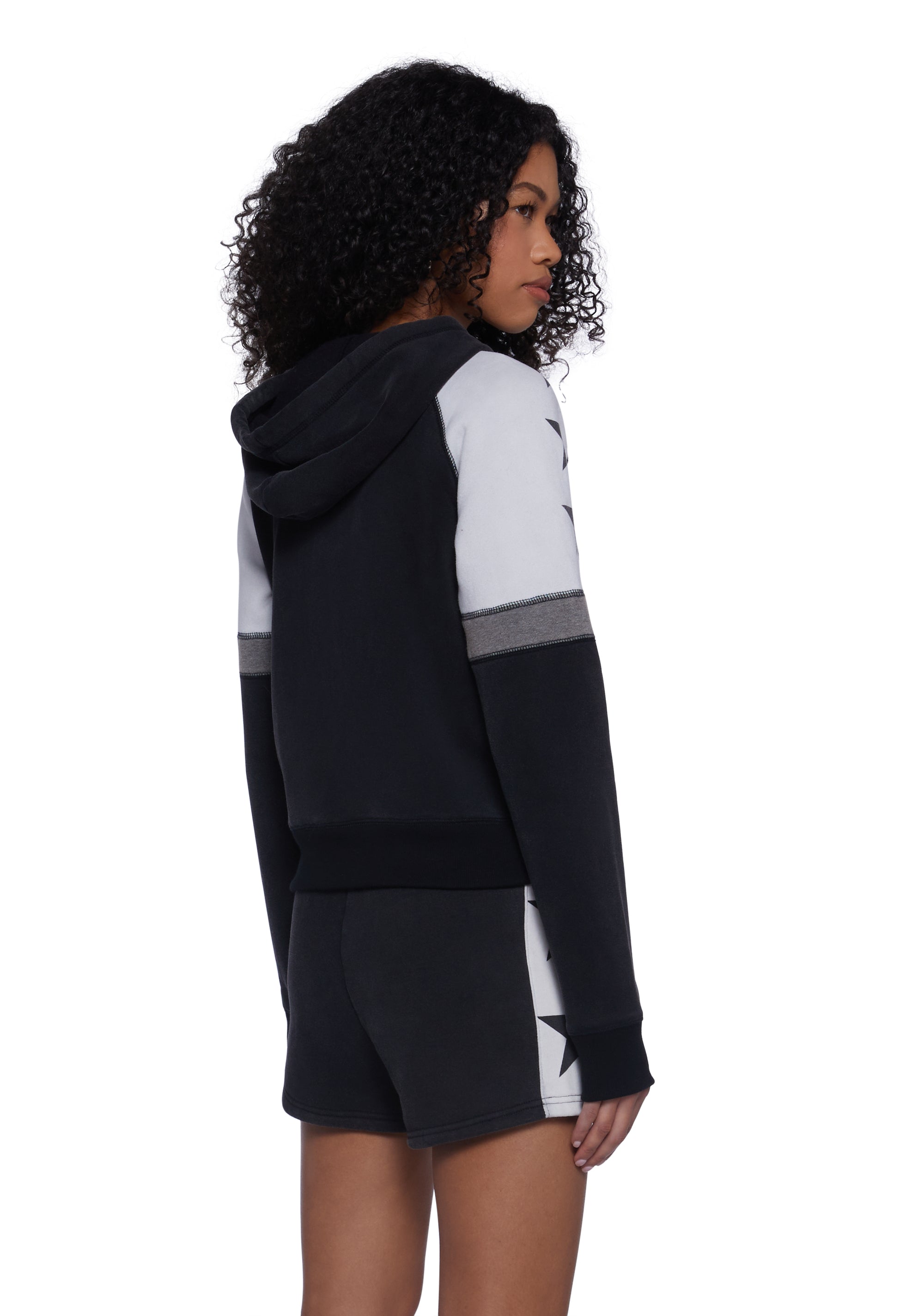 Starry Zip Up Hoodie