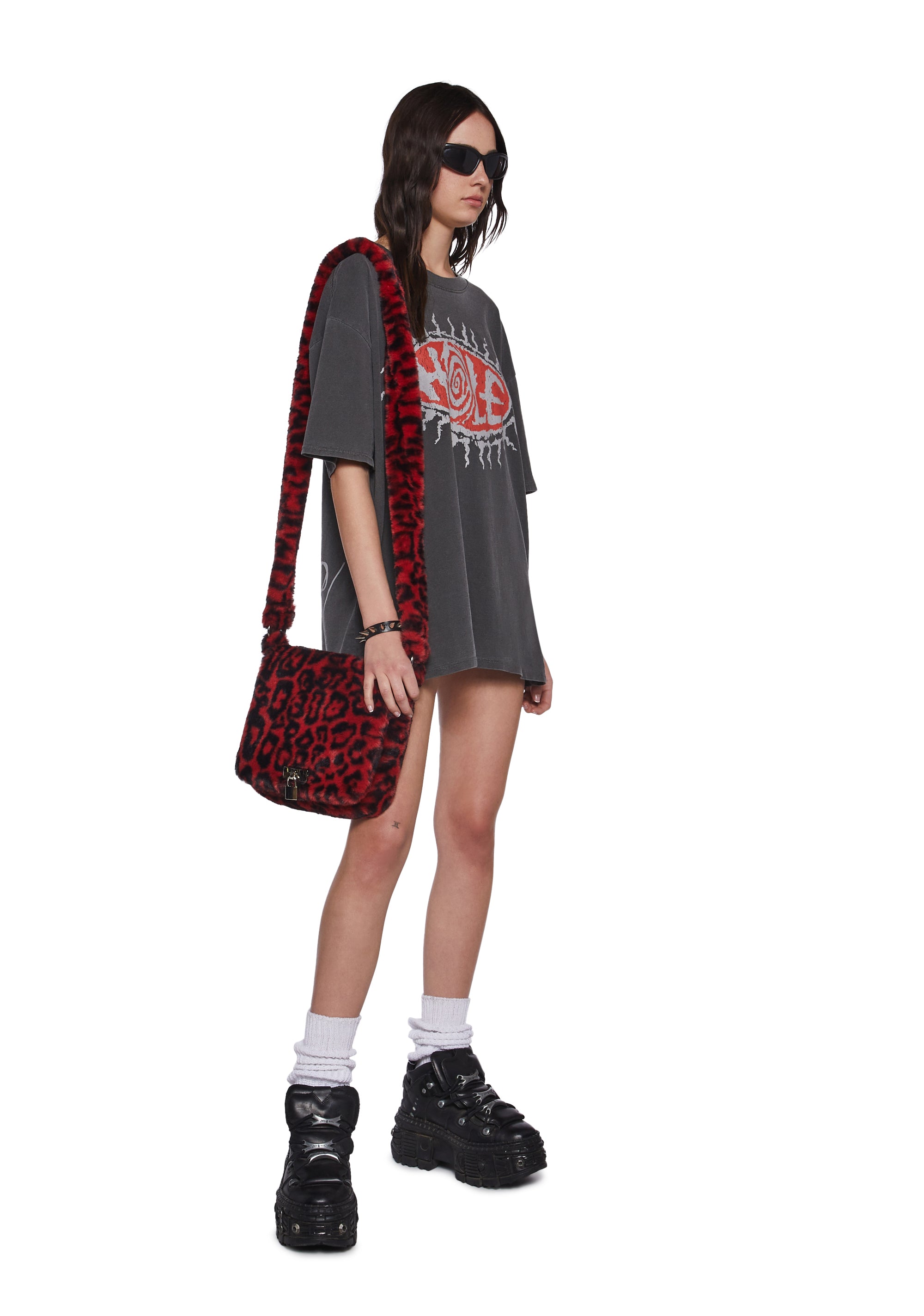 【DOLLS KILL】Falling Like Stars Faux Fur Crossbody Bag Fuzzy Faux Fur Star Crossbody Bag - Purple – Dolls Kill
