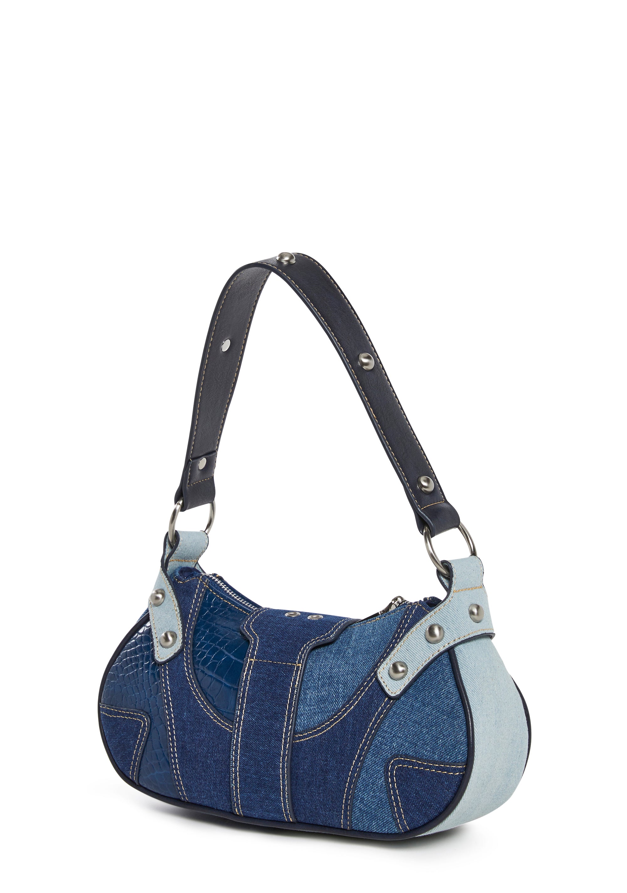 Savage Ways Denim Shoulder Bag