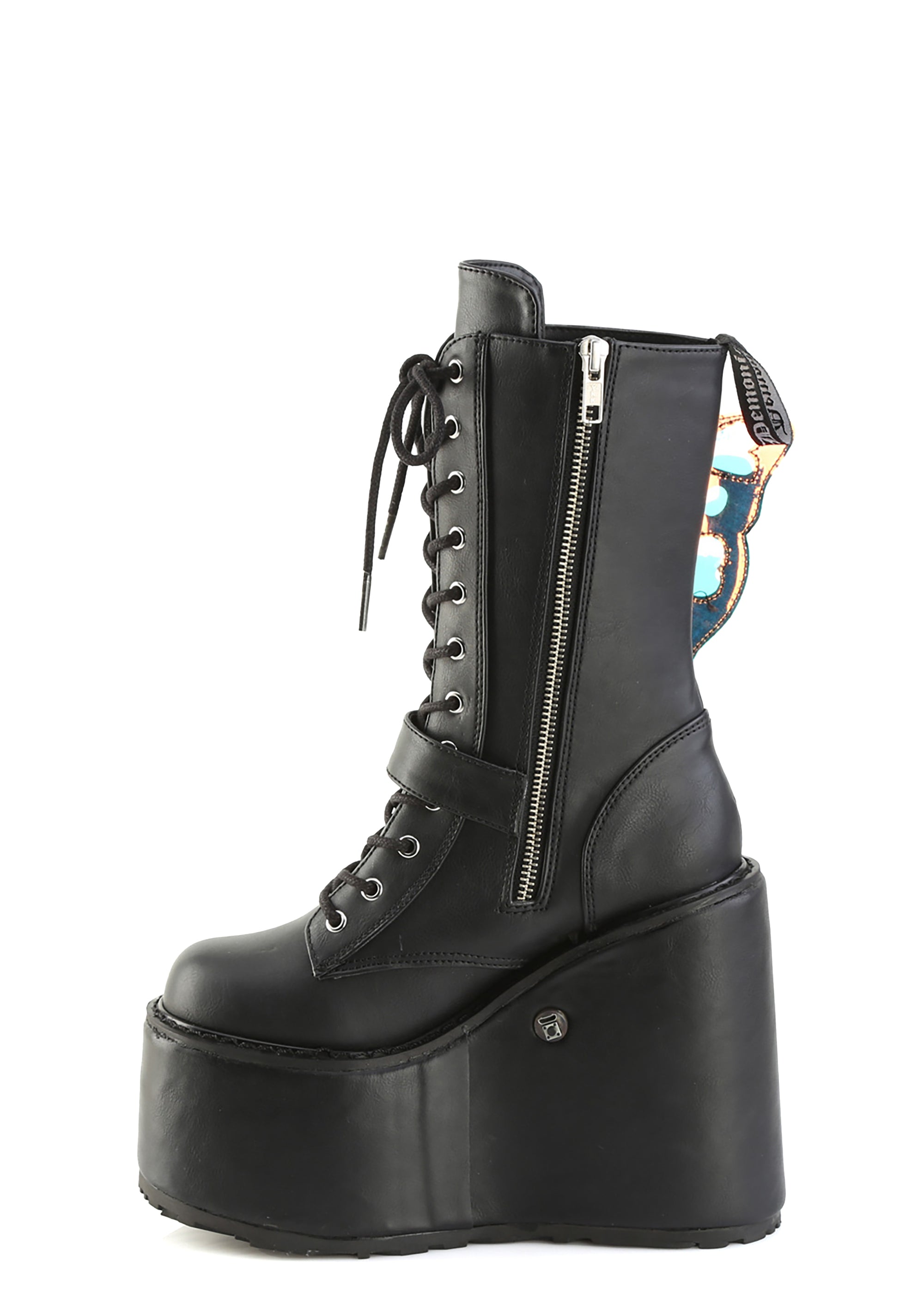 Blaze-158 LED Light-Up Butterfly Boots