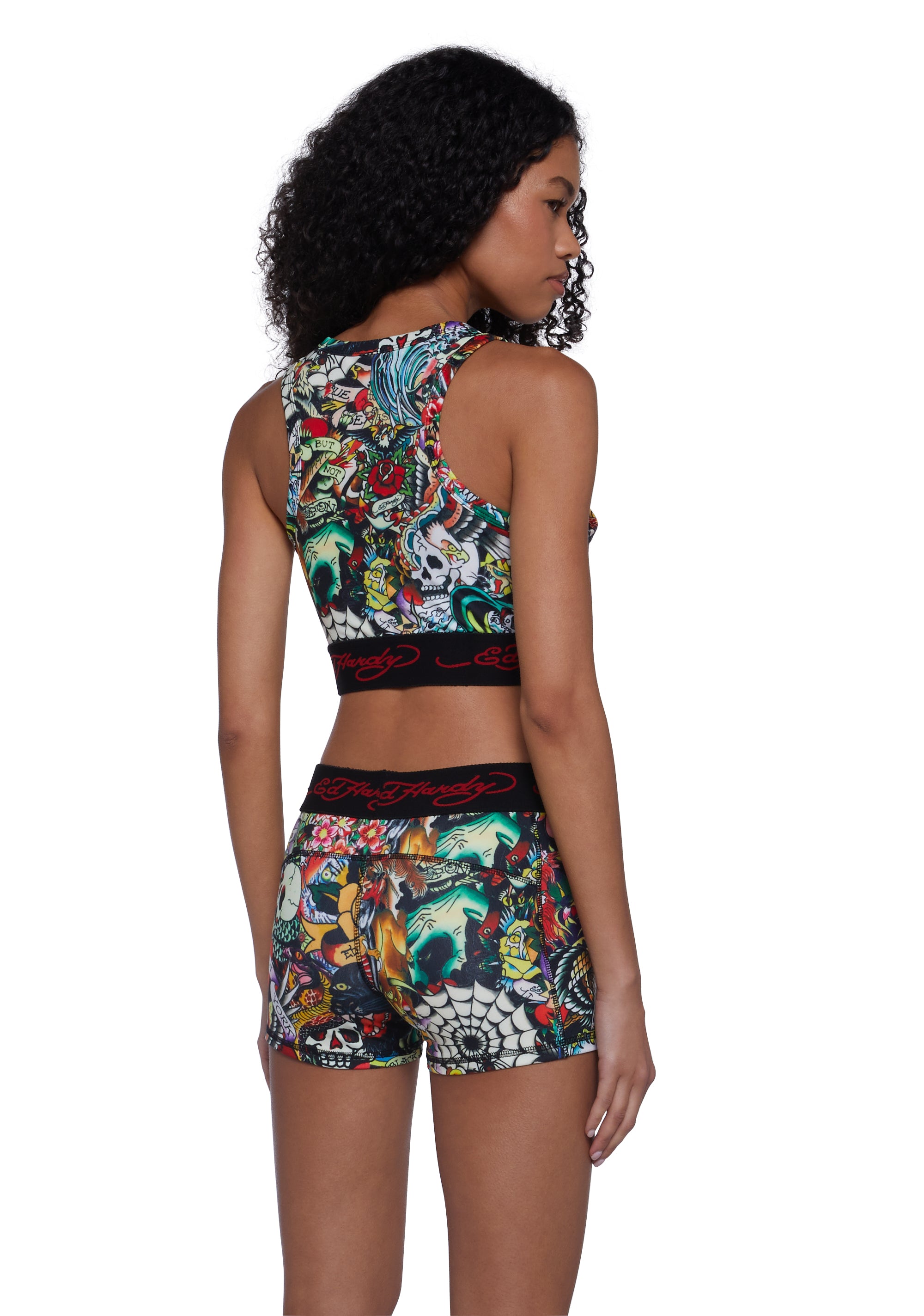 Tattoo Collage Sports Tank Top