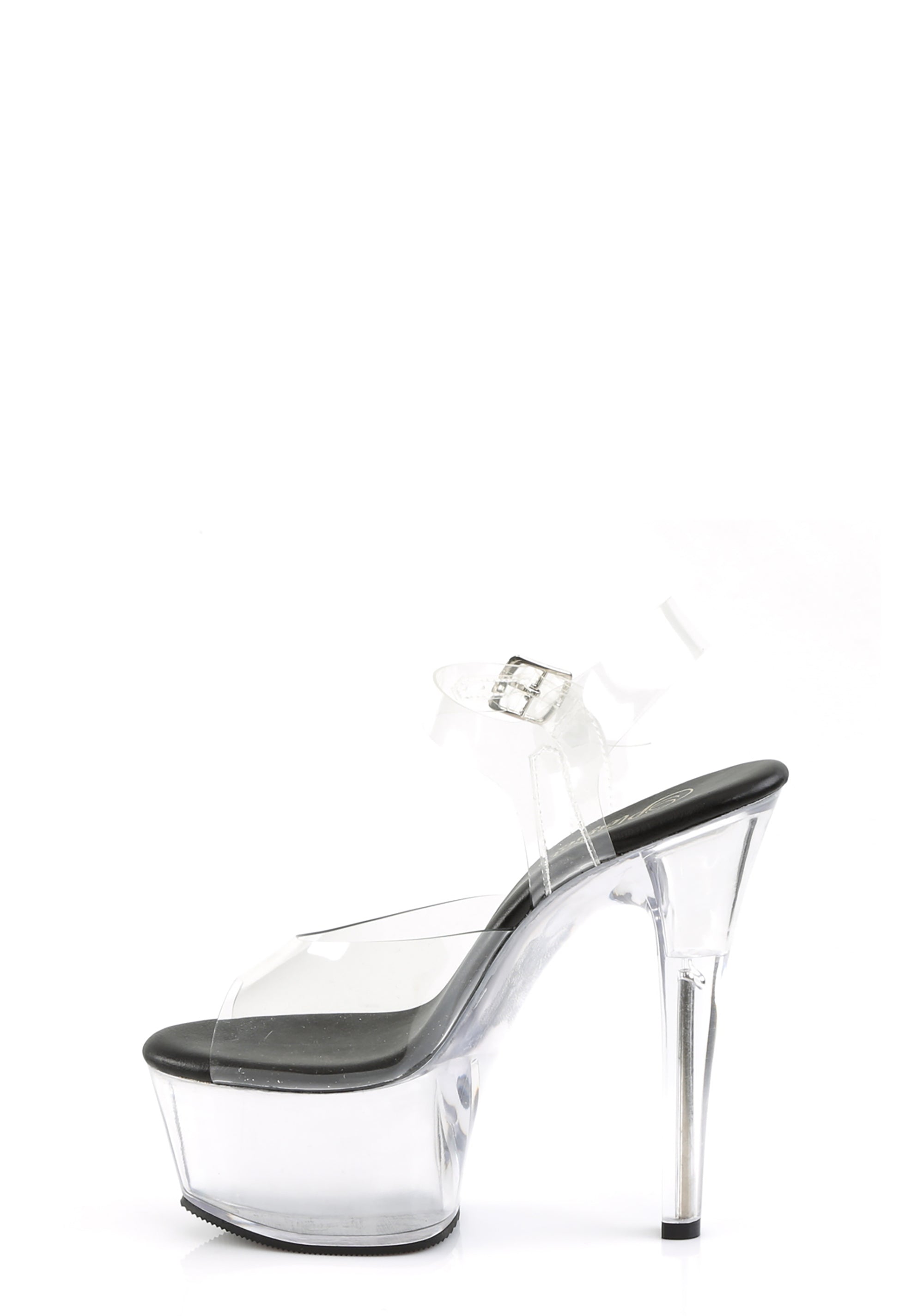Aspire-608 Ankle Strap Sandals - Black