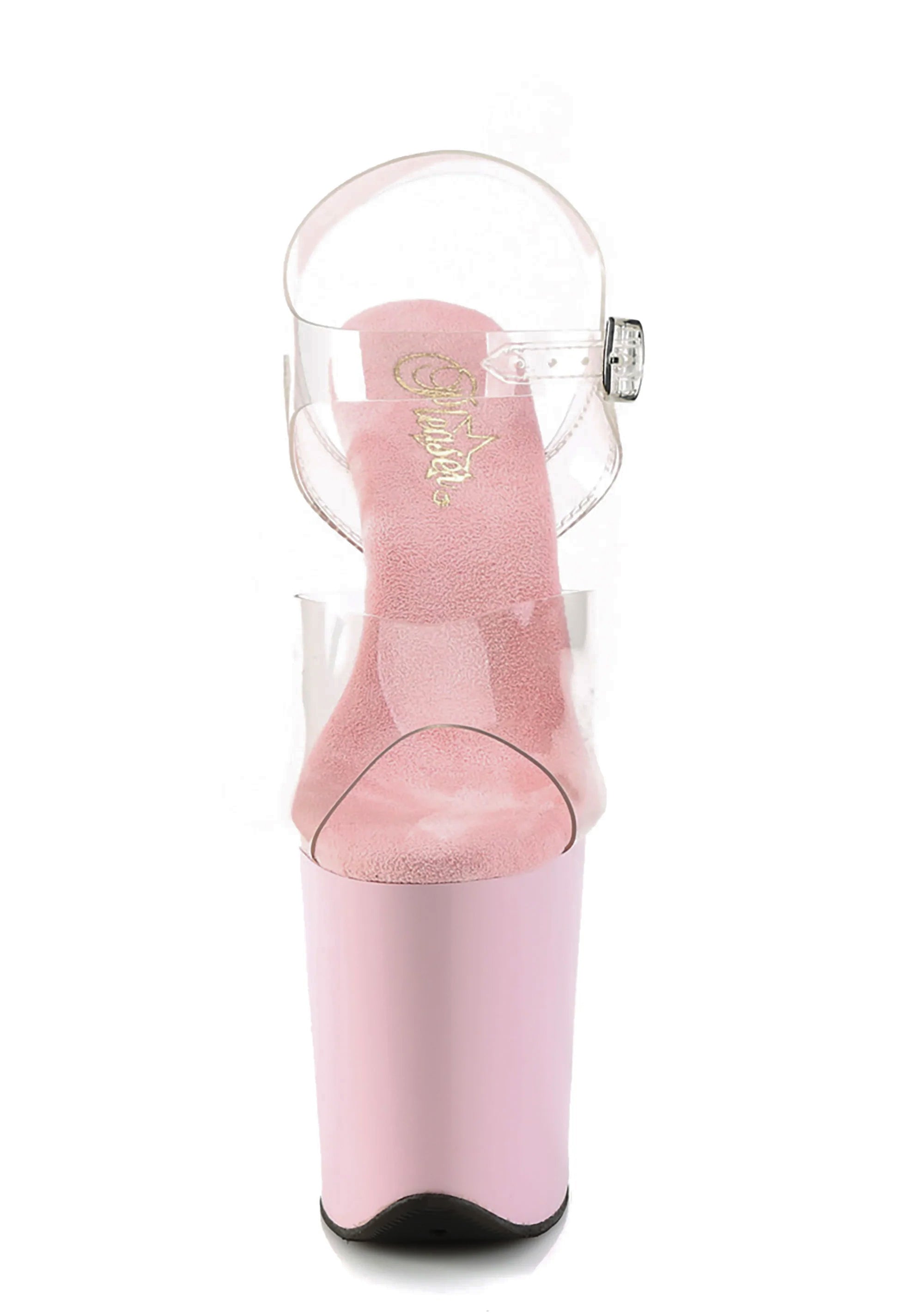 Flamingo-808 Platform Strap Sandals - Pink