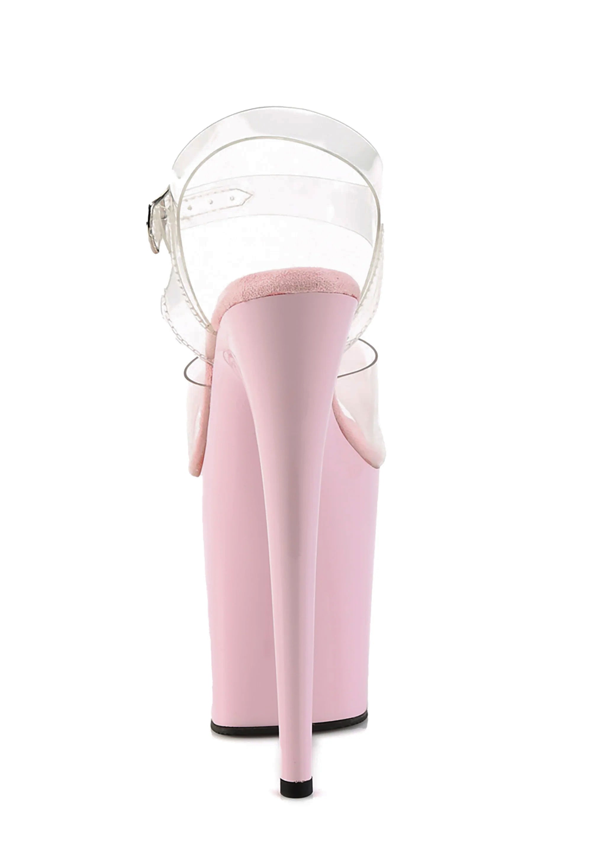 Flamingo-808 Platform Strap Sandals - Pink