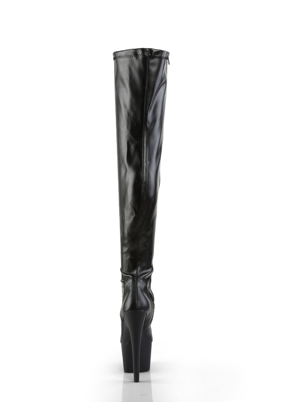 Ink Club Strut Thigh High Boots - alternate
