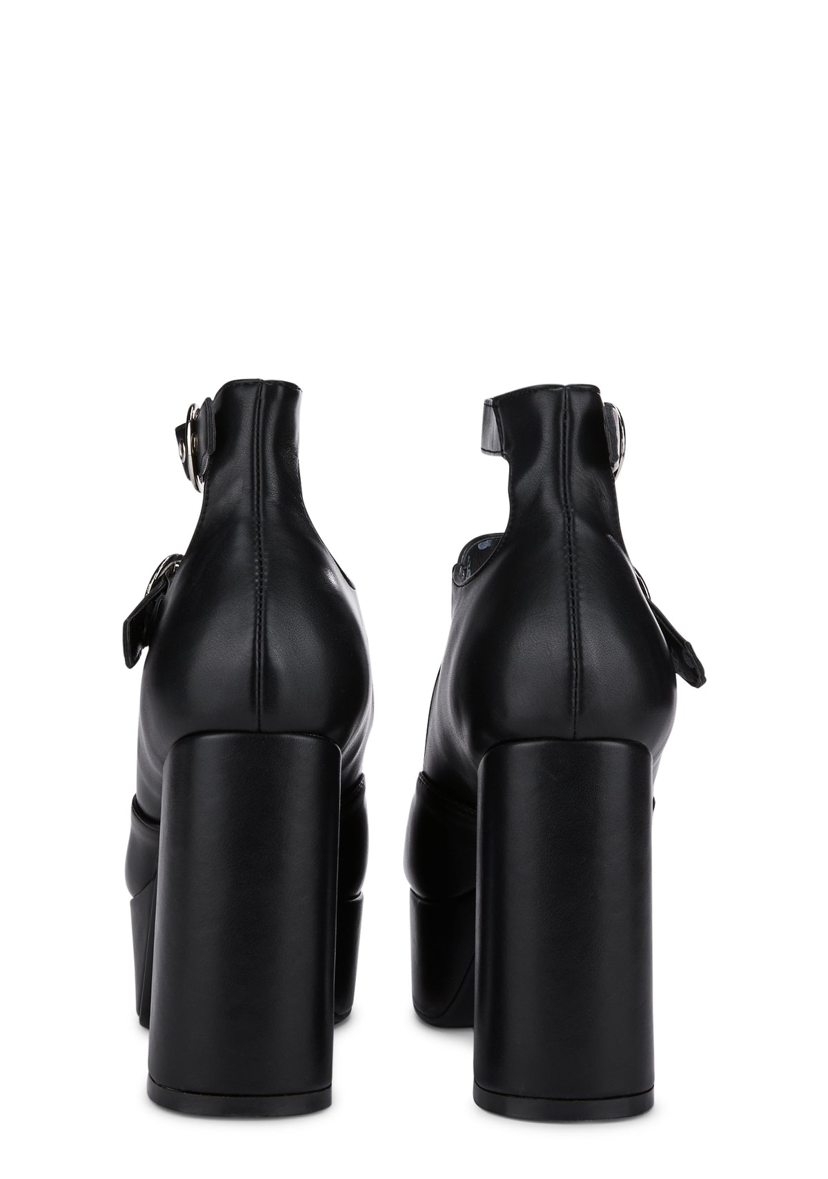 Black Girl From Mars Block Heels