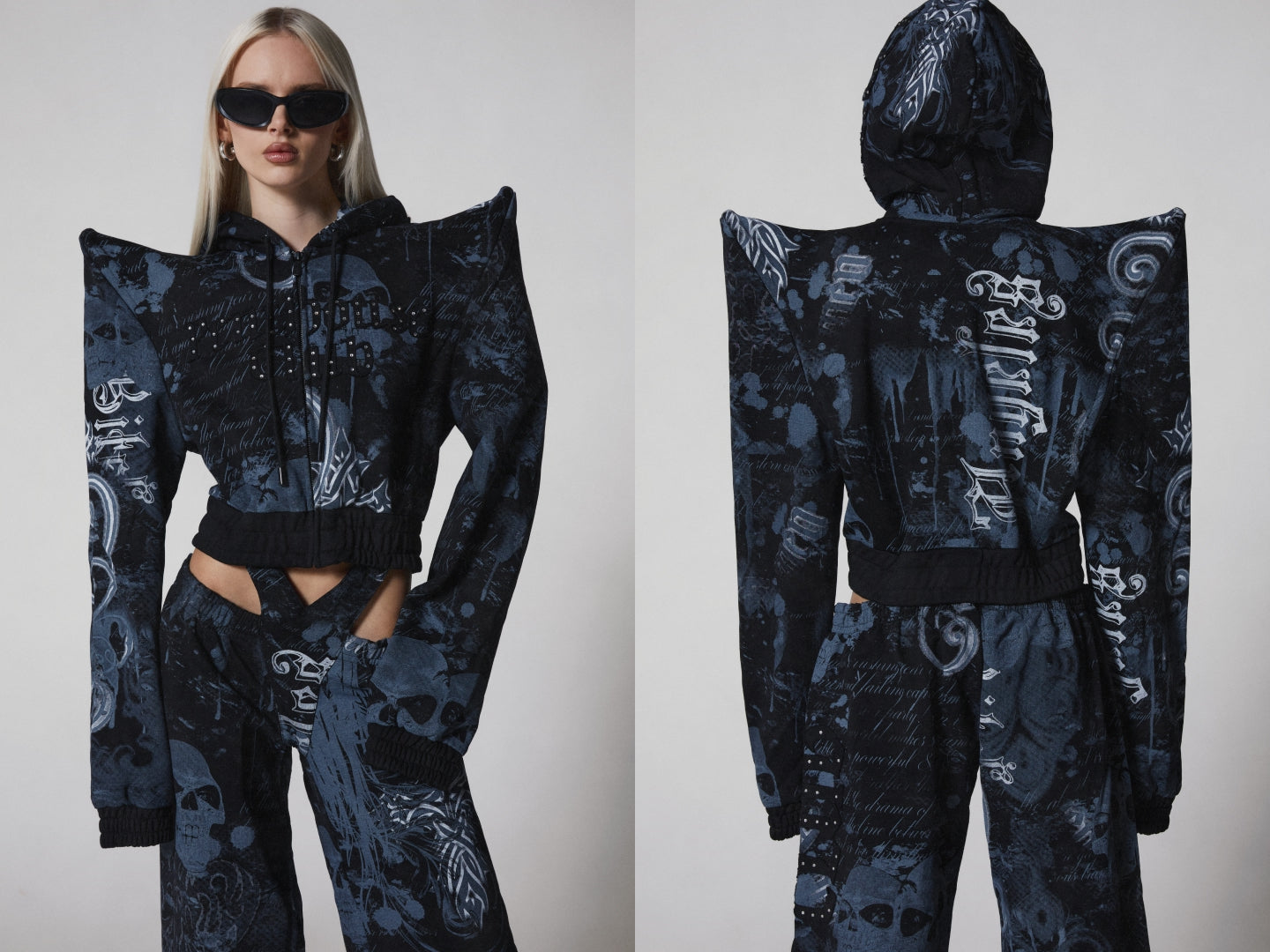 ESQAPE Black Lord Campus Spring Platform Sneakers – Dolls Kill