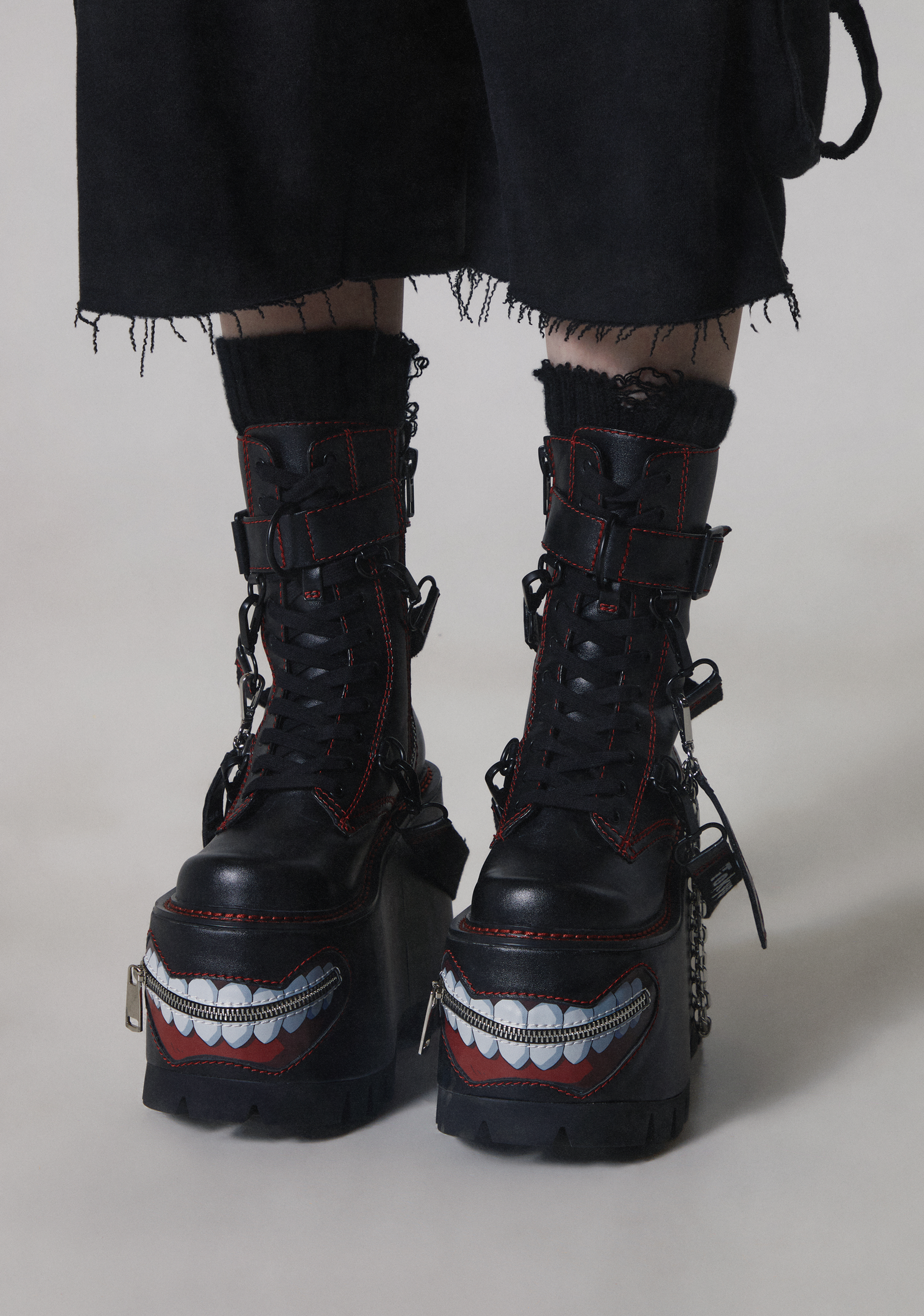 Unlocked Ghouls Platform Boots