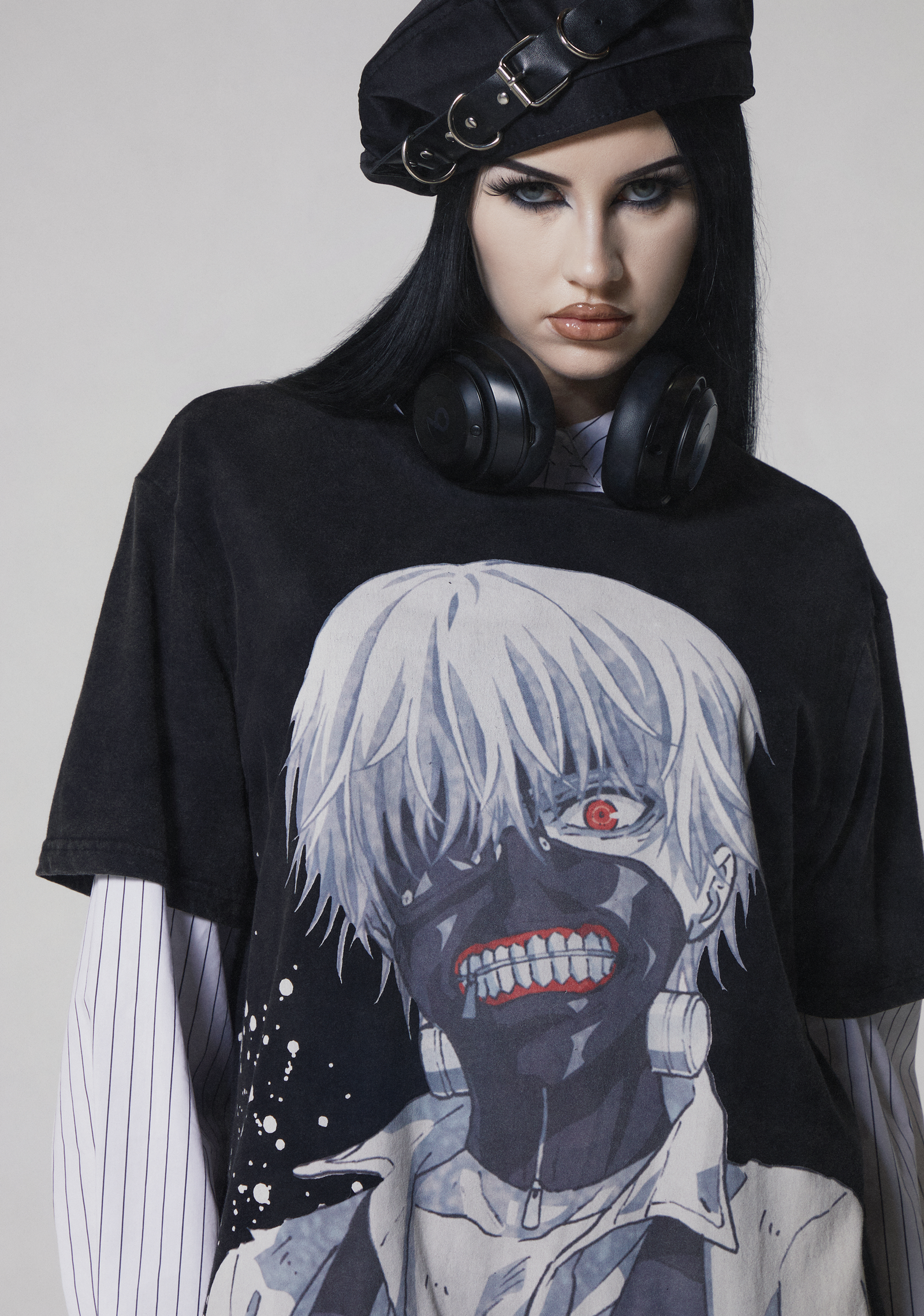 Ken Kaneki Oversized Graphic Tee