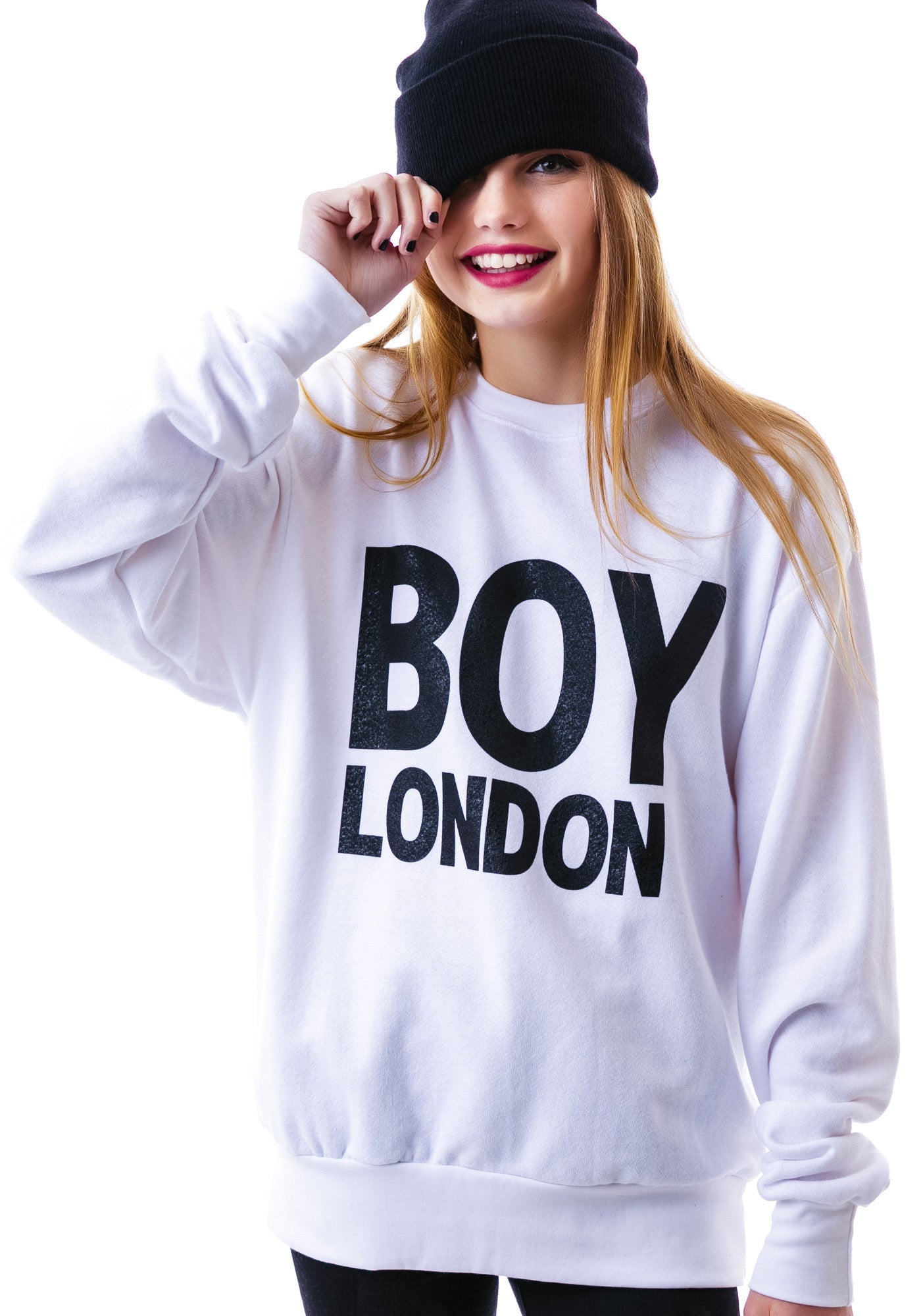 BOY London Pullover Sweater - Black – Dolls Kill