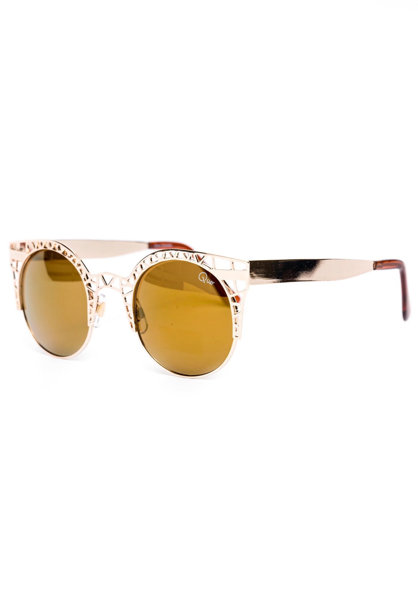 Quay Eyewear Fleur Sunglasses - Green – Dolls Kill