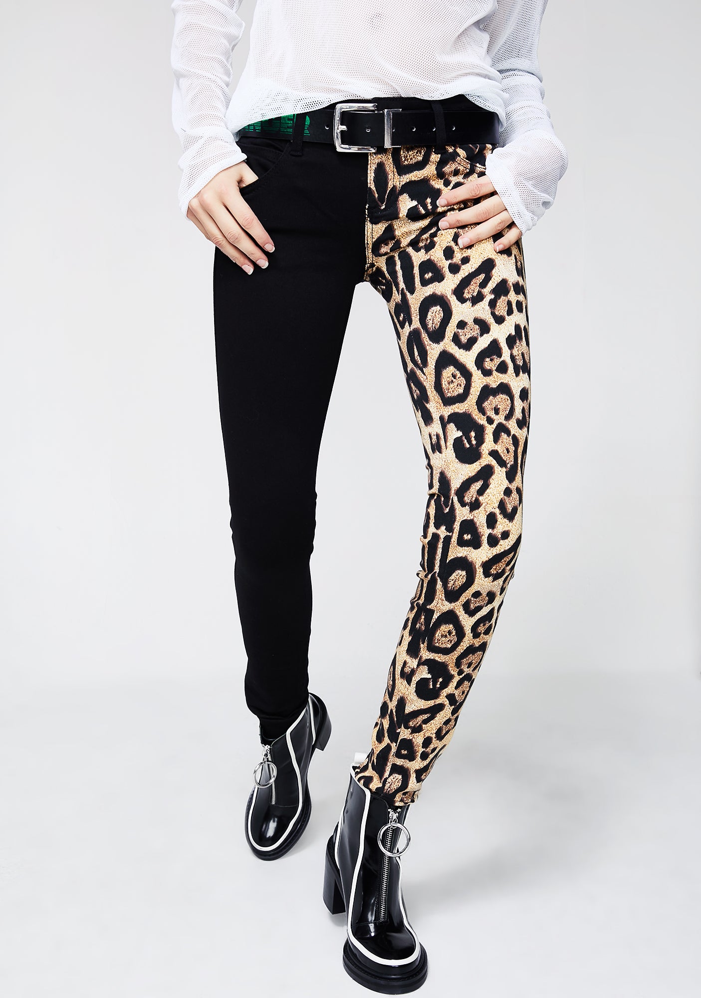Leopard Split Leg Pants – Dolls Kill