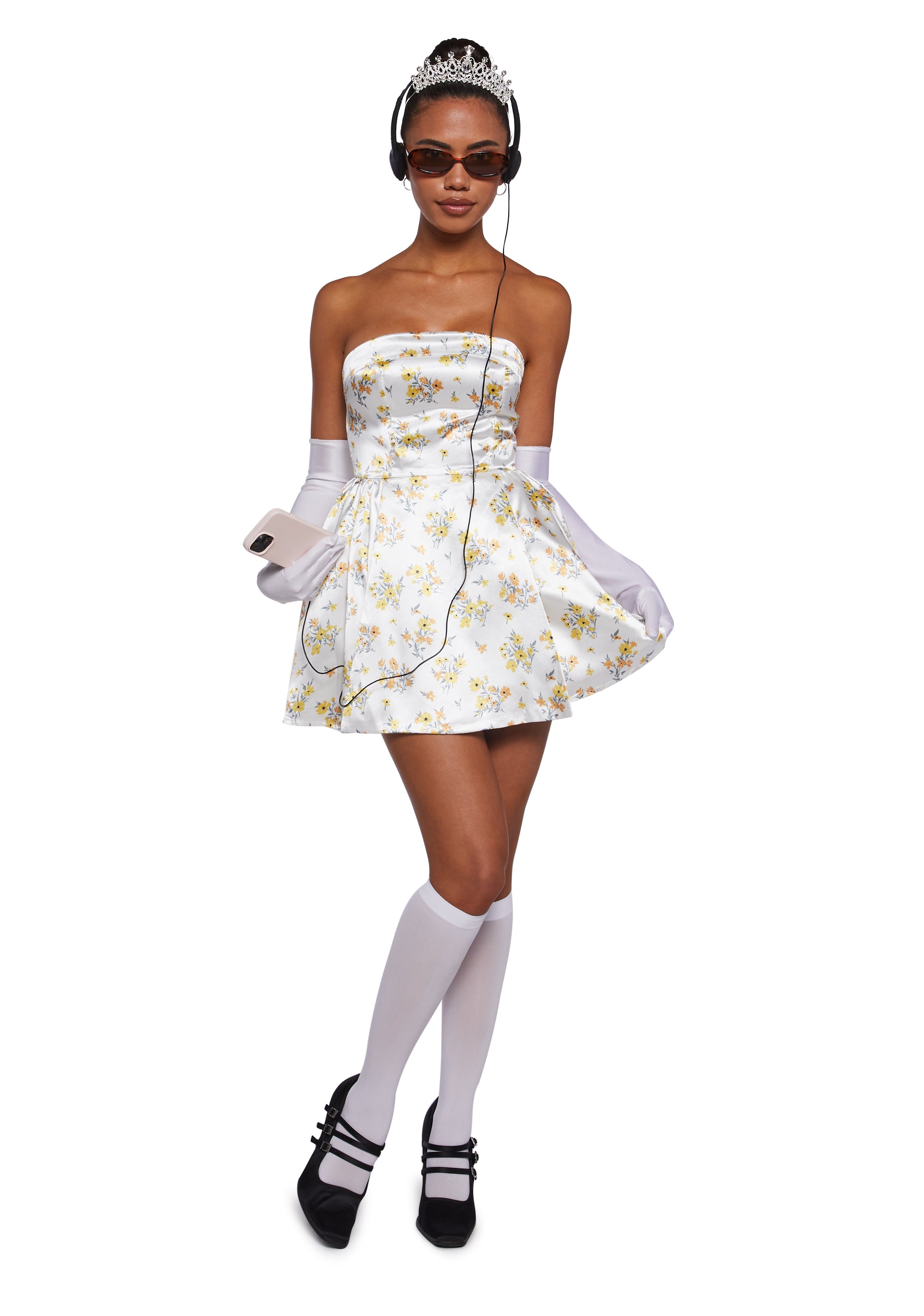 Secret Princess Costume - White / LARGE | Adult Secret Princess Costume - White / LARGE | Adult