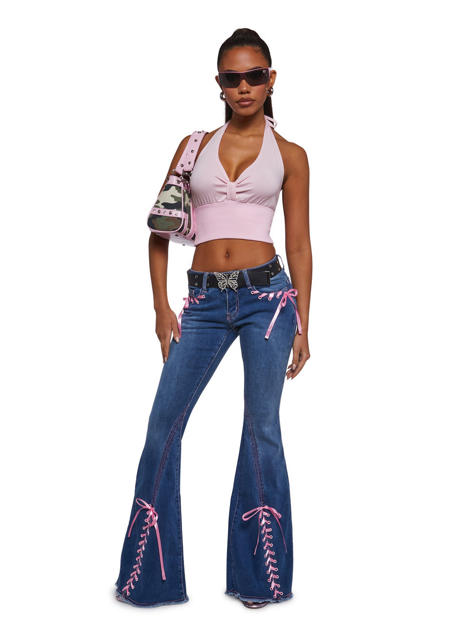 Amazed Babe Flared Jeans - alternate