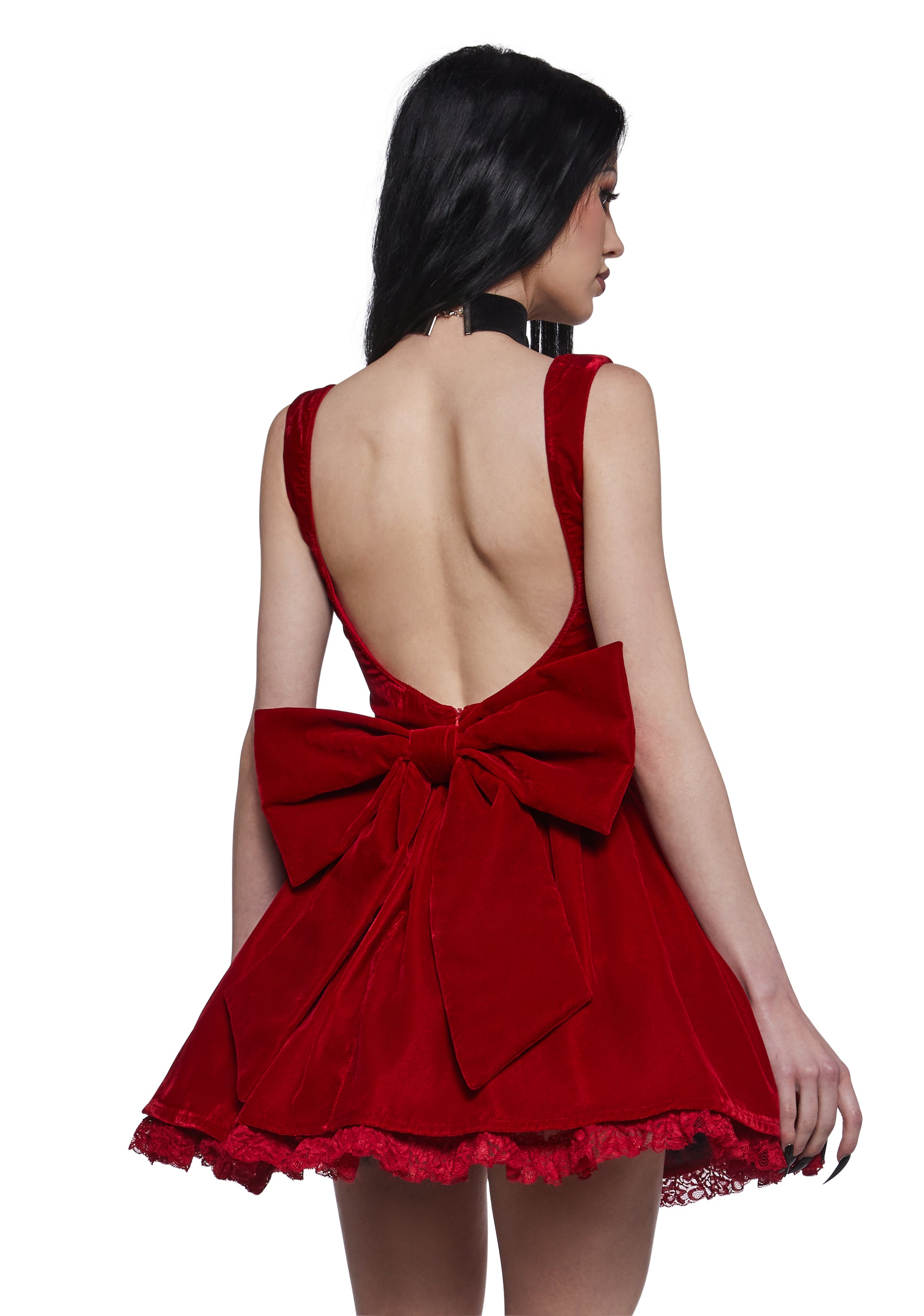 Radiant Occasions Corset Dress - Red
