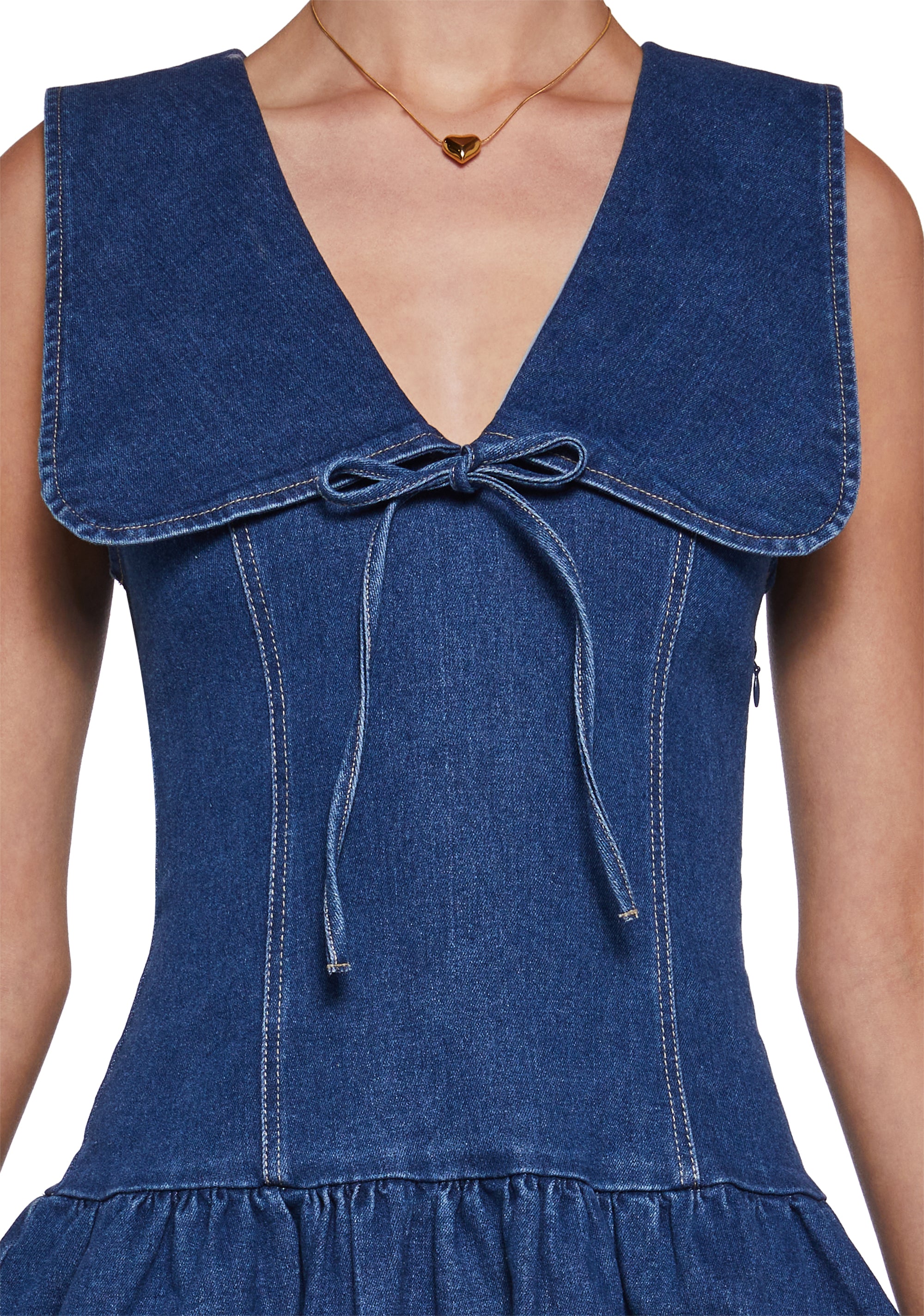 DM Glow Denim Dress