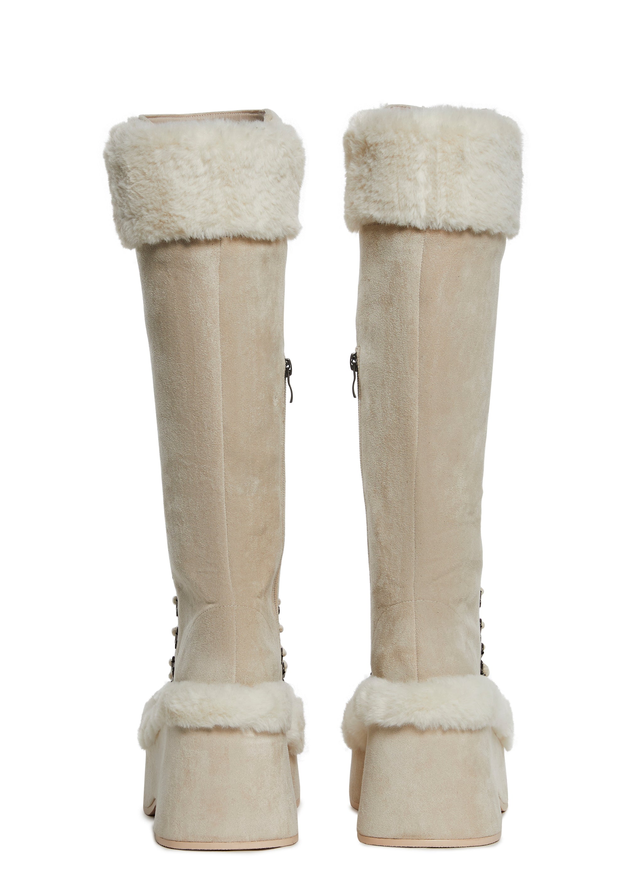 Flash On Leopard Boots