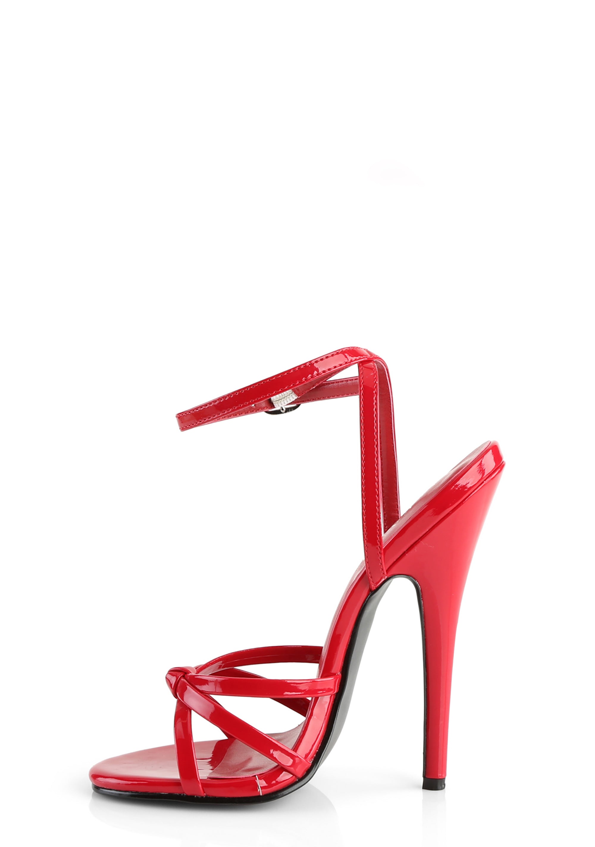 Domina-108 Wrap Heels - Red