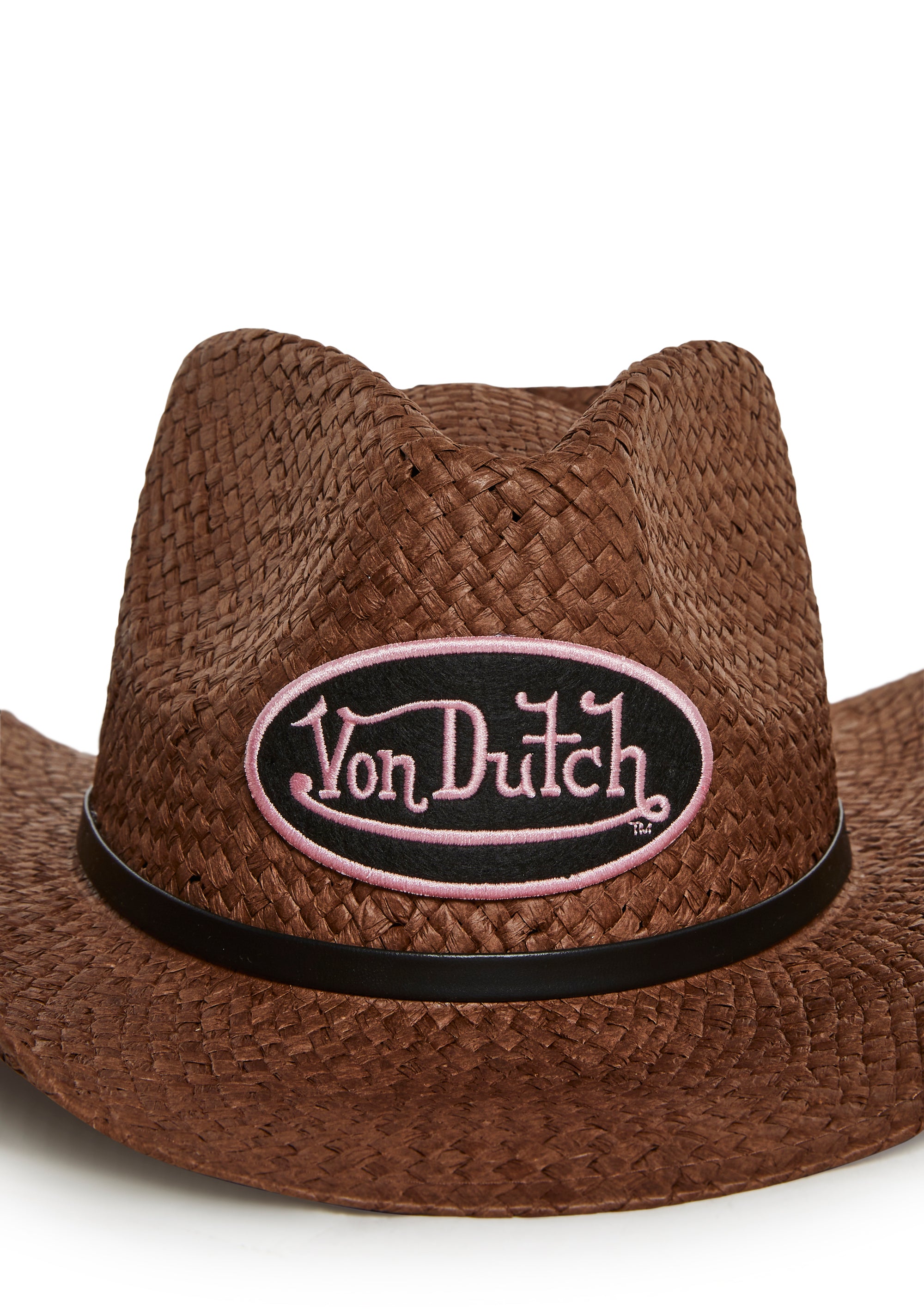 Von Dutch Cowboy Hat - Brown