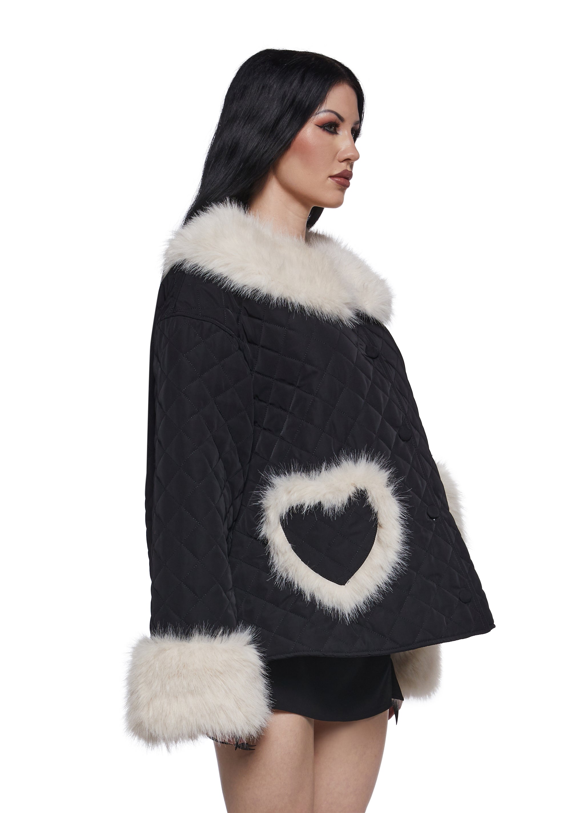 Humbug Season Quilted Coat