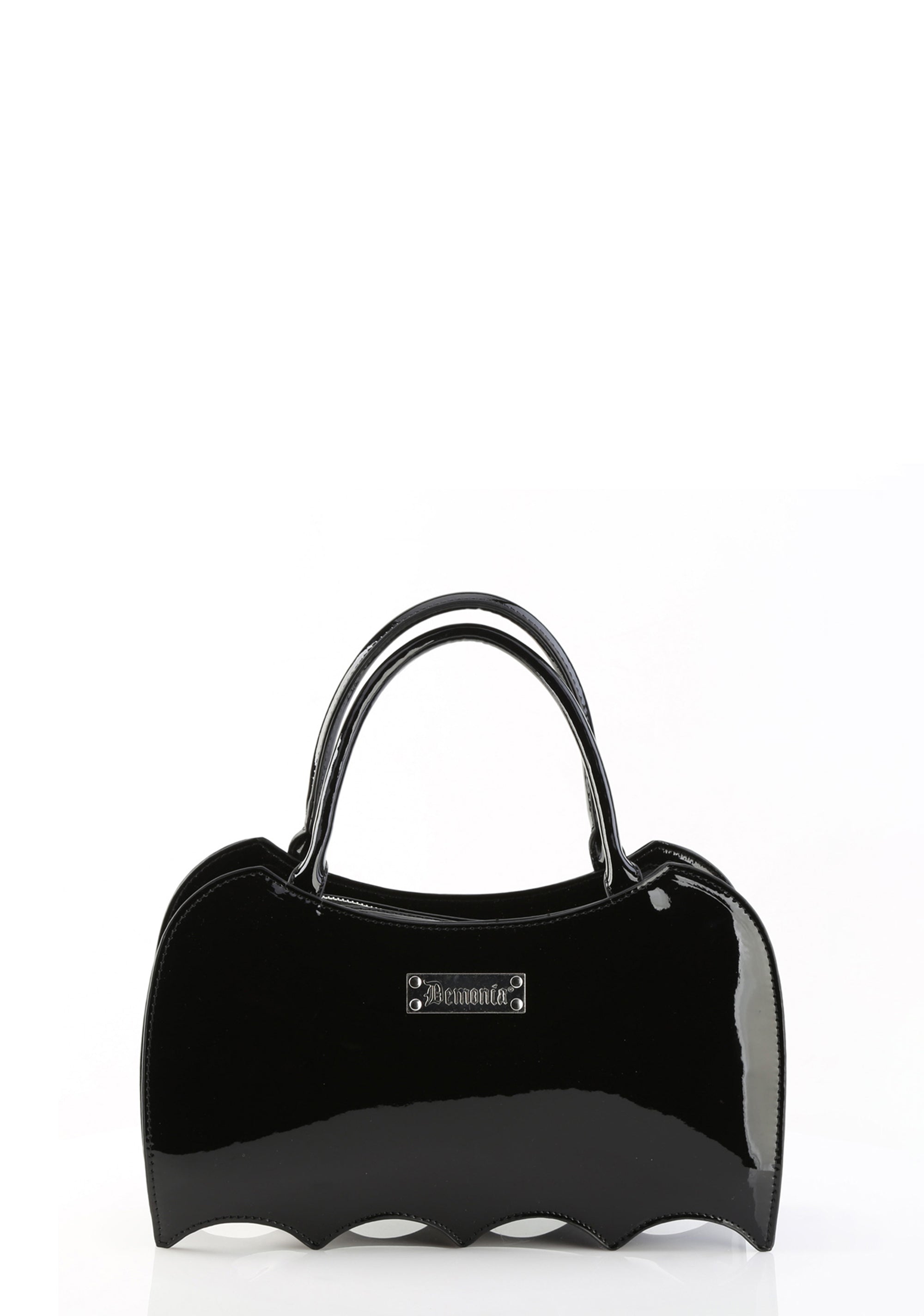 Patent Bat Shaped Handbag