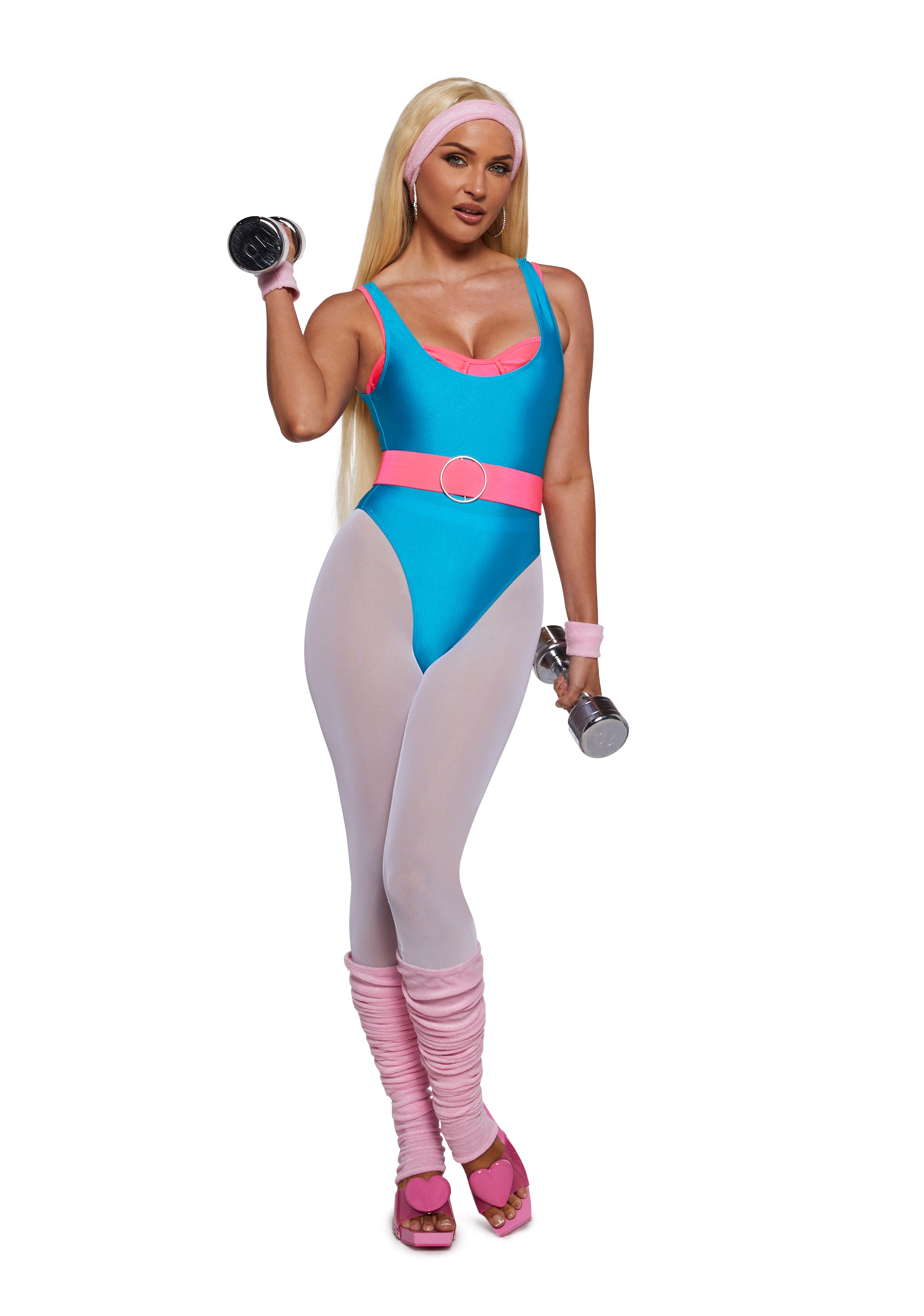 Aerobics Queen Costume Set