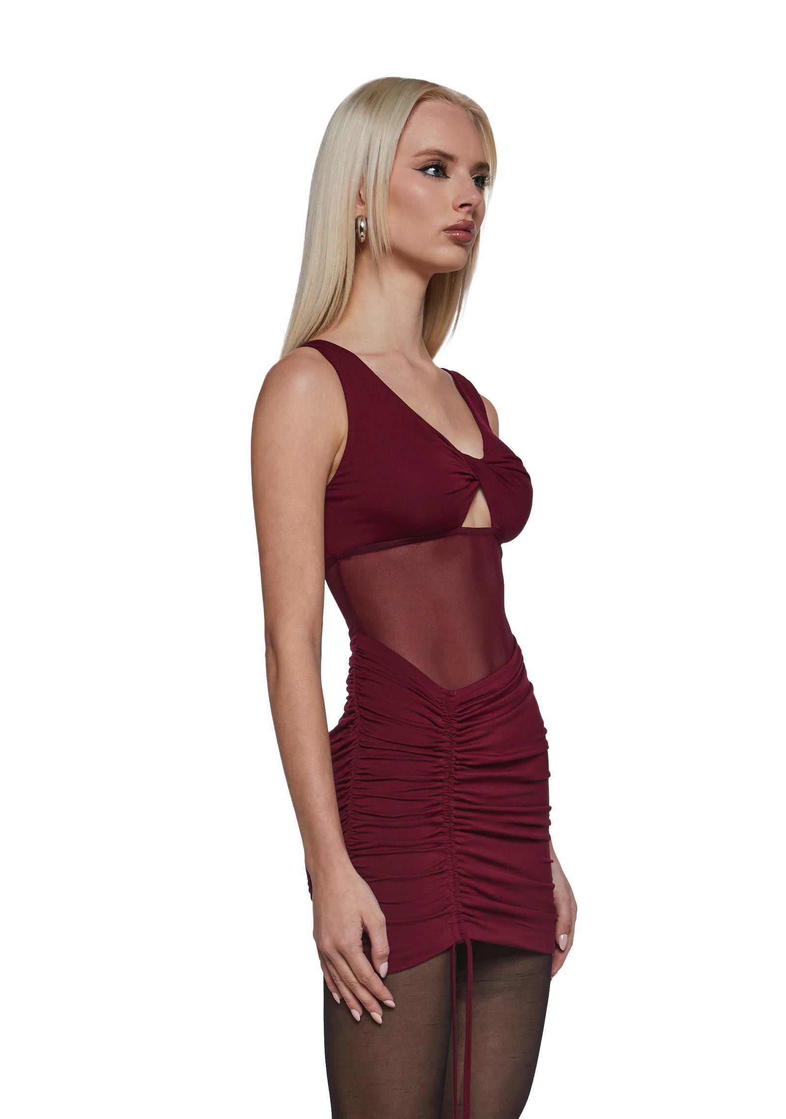 three|dark red