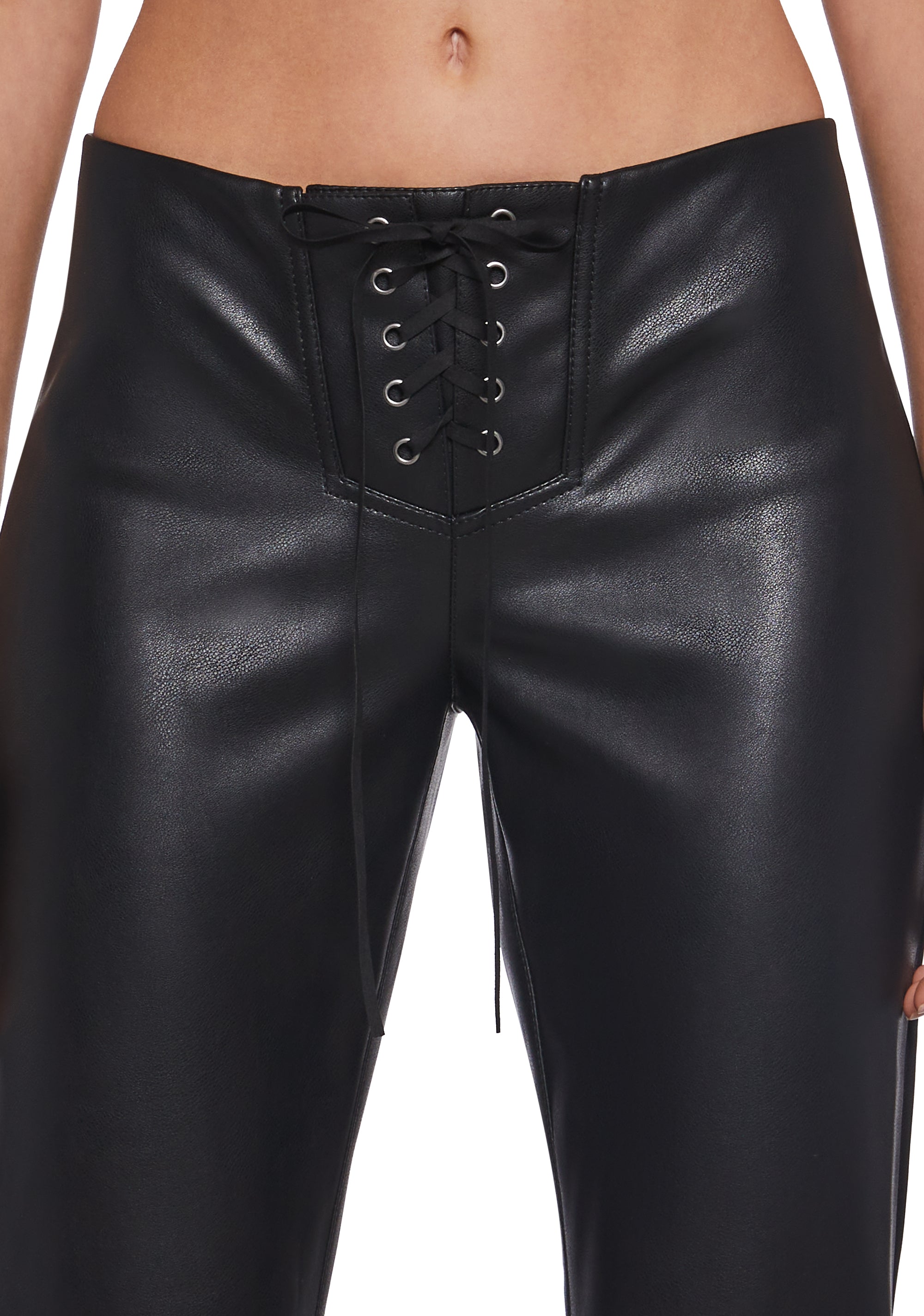 Caught Stealing Lace Up Pants